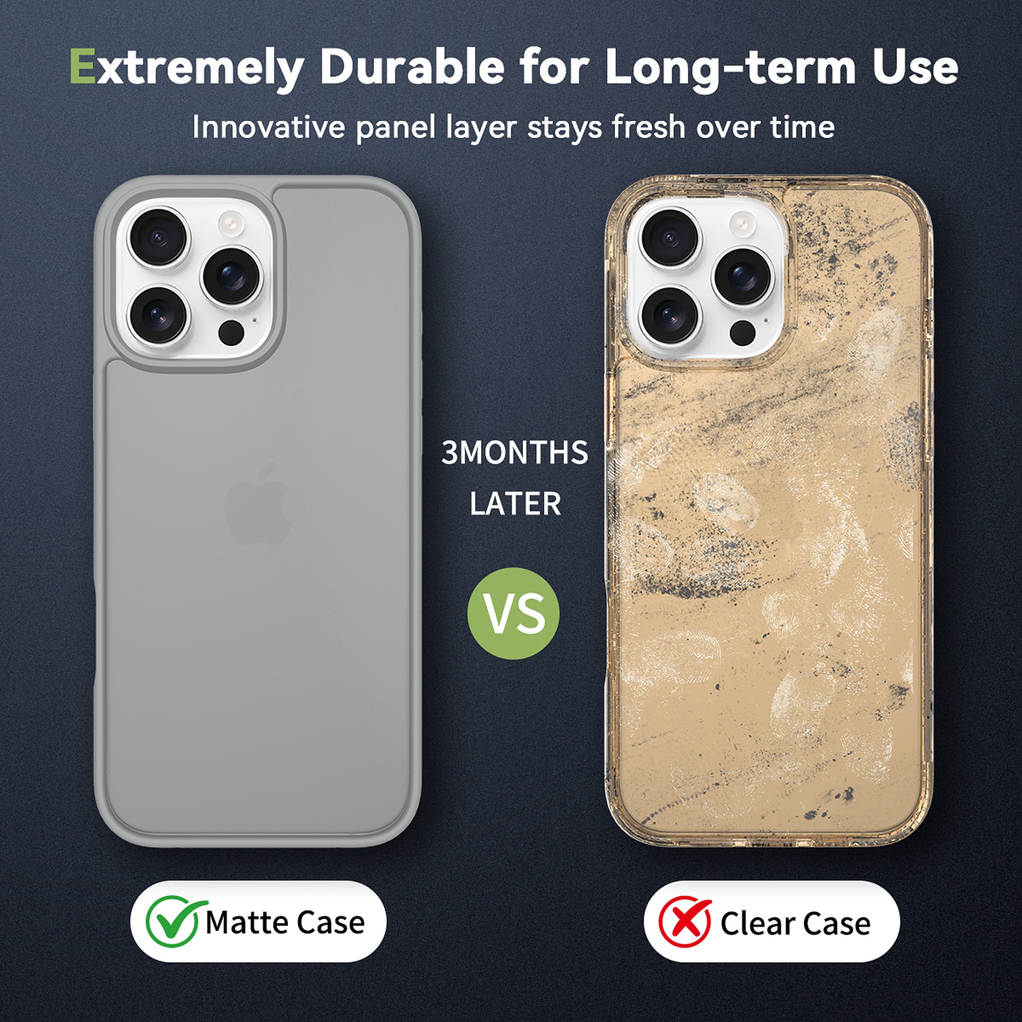SendaFit Matte Skin-Feel Two-in-One Case for iPhone 16 Pro Max detail 17