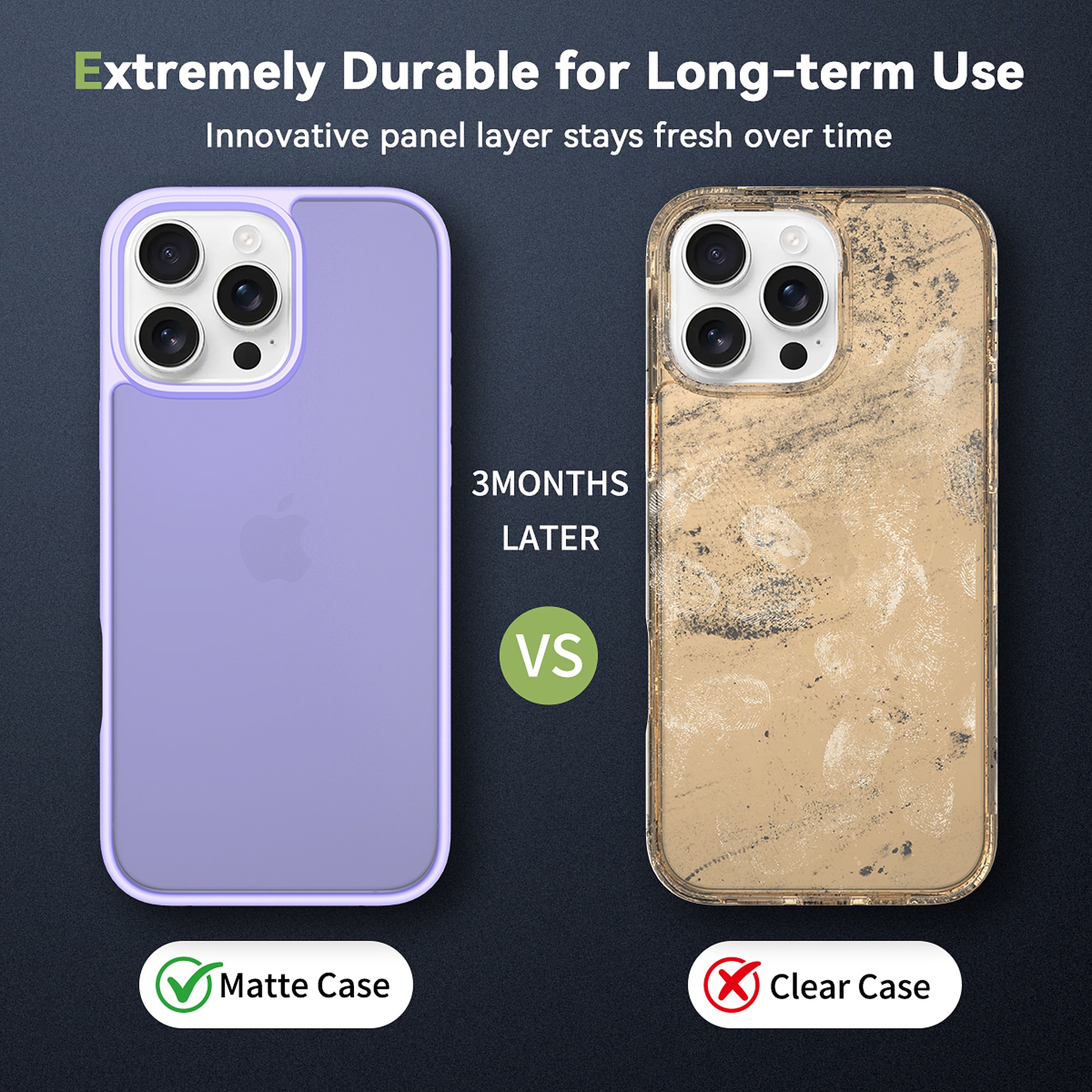 SendaFit Matte Skin-Feel Two-in-One Case for iPhone 16 Pro Max detail 26