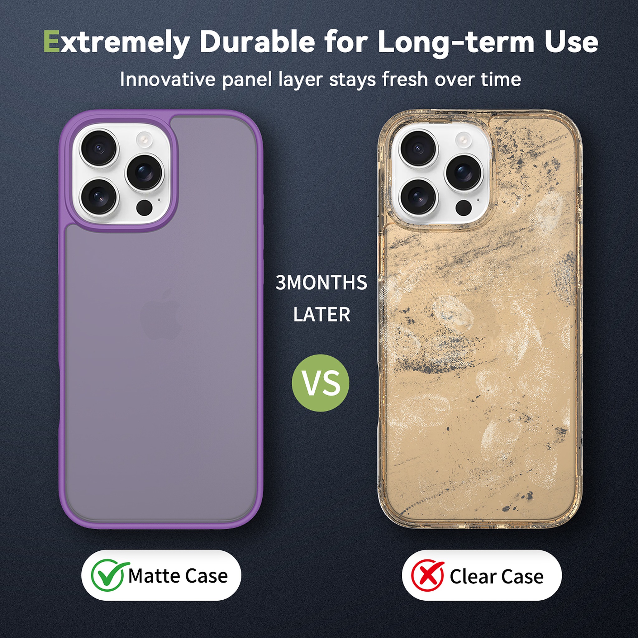 SendaFit Matte Skin-Feel Two-in-One Case for iPhone 16 Pro Max detail 30
