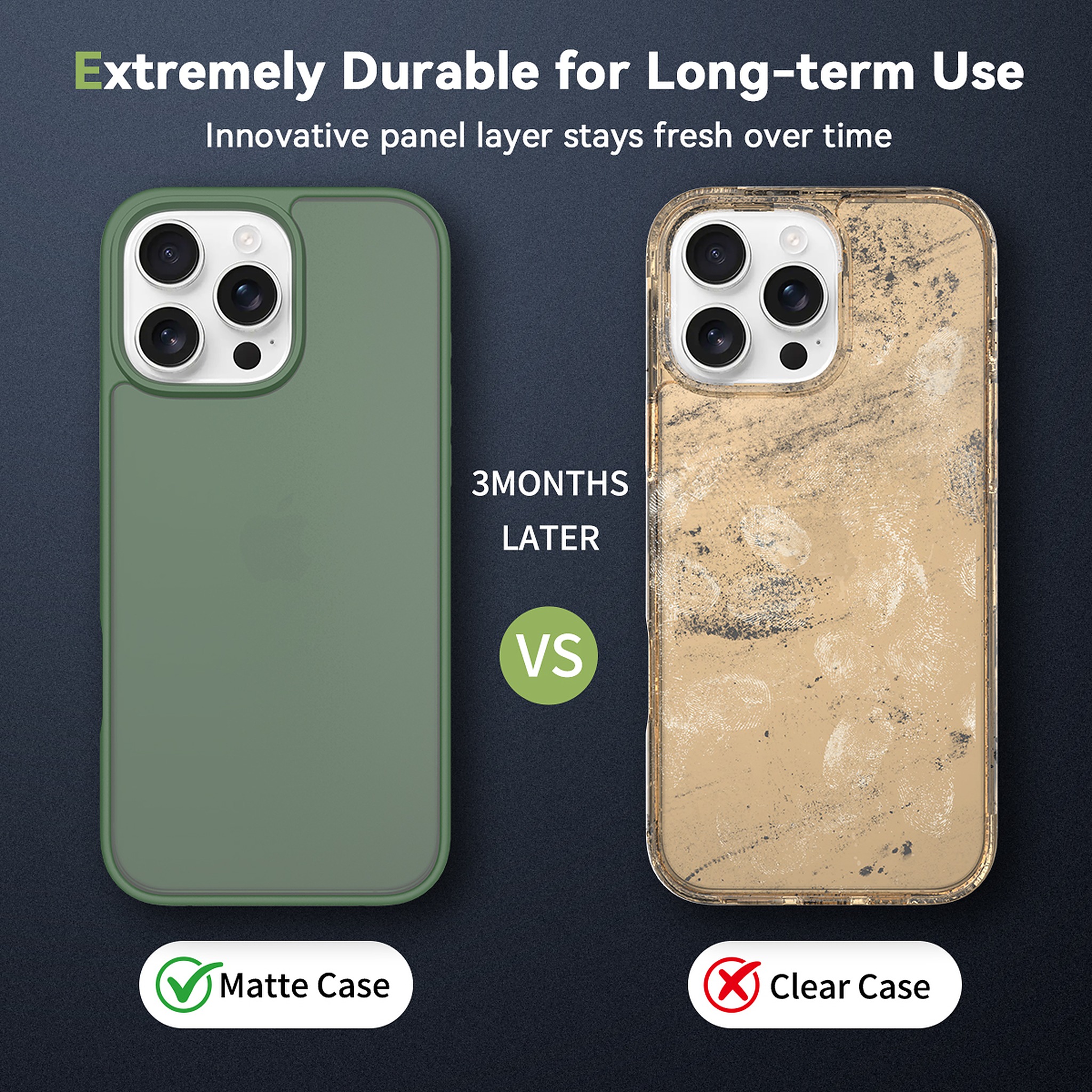 SendaFit Matte Skin-Feel Two-in-One Case for iPhone 16 Pro Max detail 39