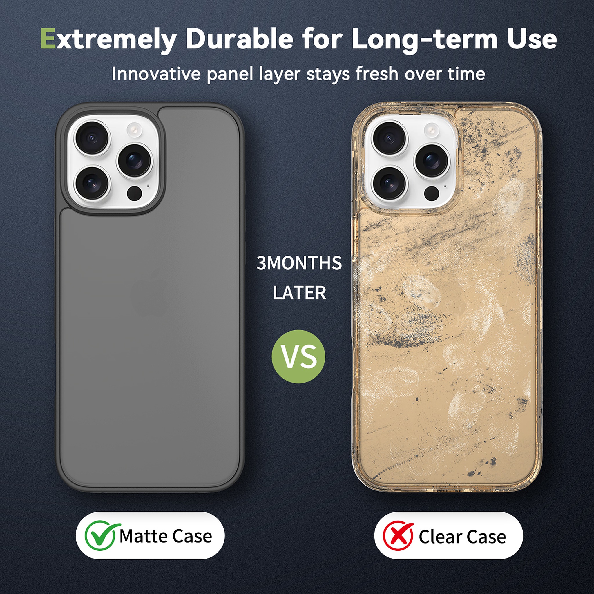SendaFit Matte Skin-Feel Two-in-One Case for iPhone 16 Pro Max detail 44