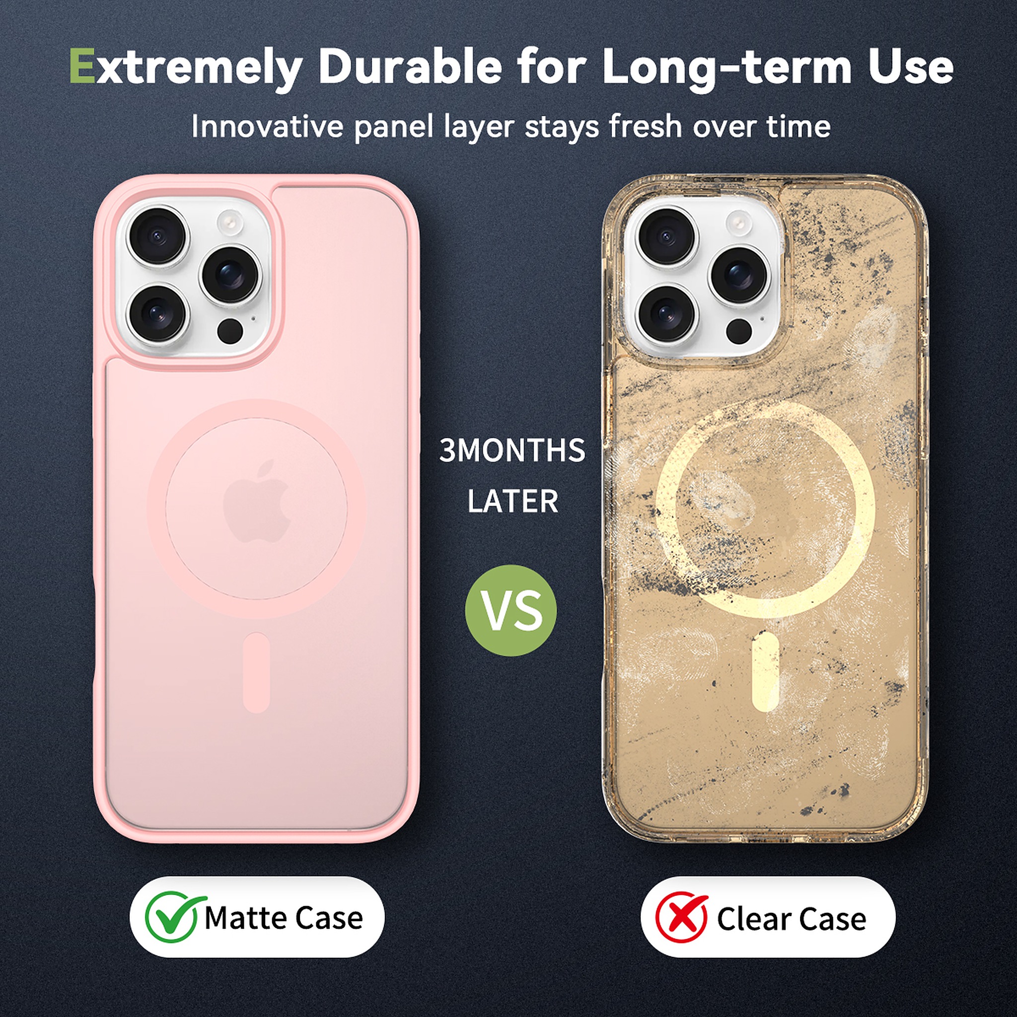 SendaFit Matte Skin-Feel Two-in-One MagSafe Case for iPhone 16 Pro Max detail 16