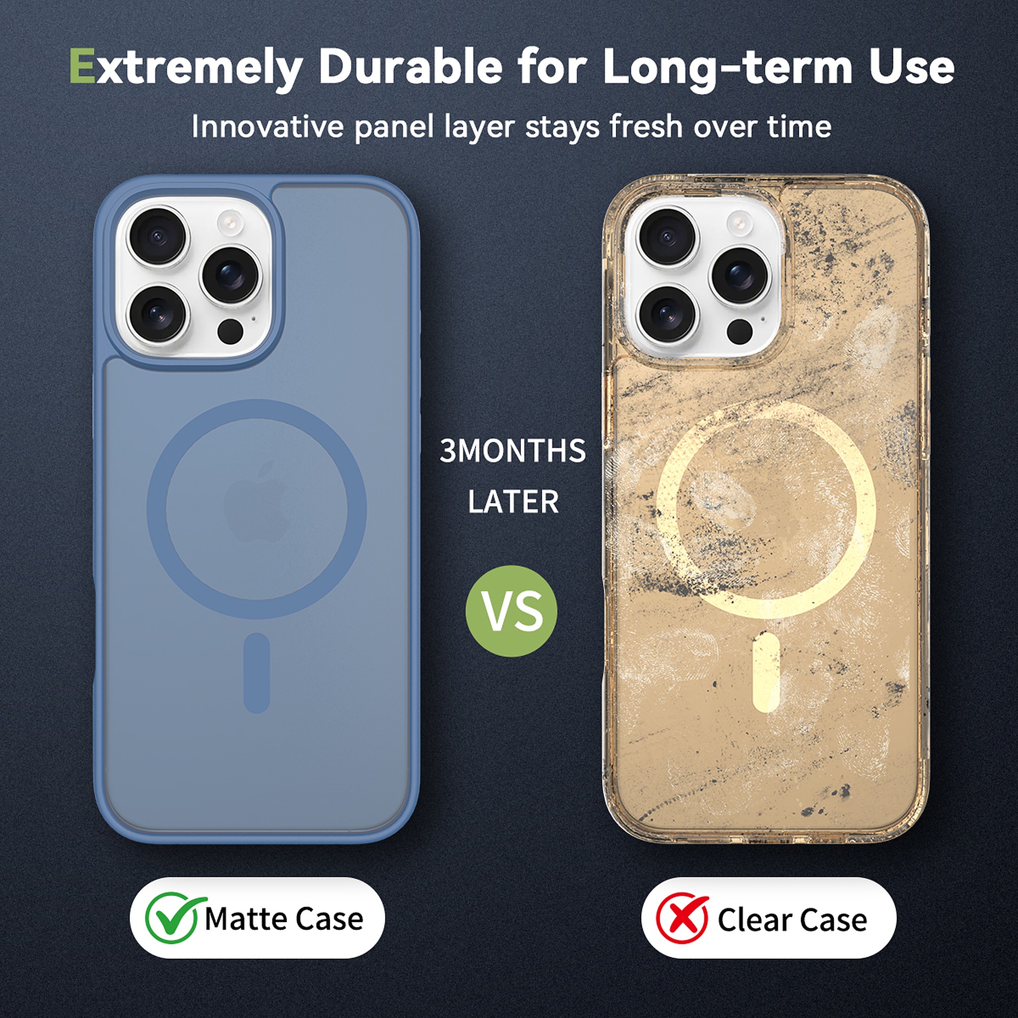 SendaFit Matte Skin-Feel Two-in-One MagSafe Case for iPhone 16 Pro Max detail 27
