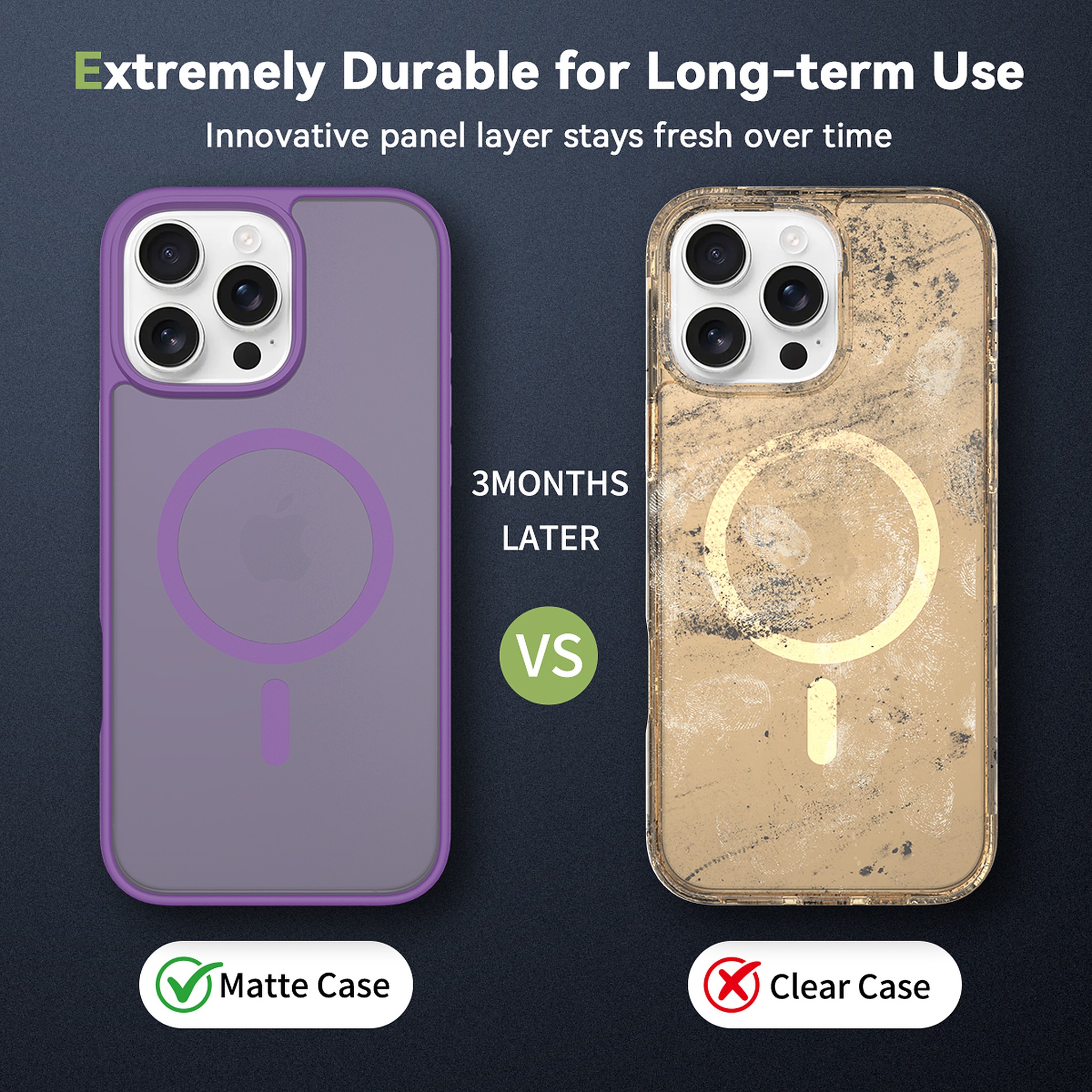 SendaFit Matte Skin-Feel Two-in-One MagSafe Case for iPhone 16 Pro Max detail 37