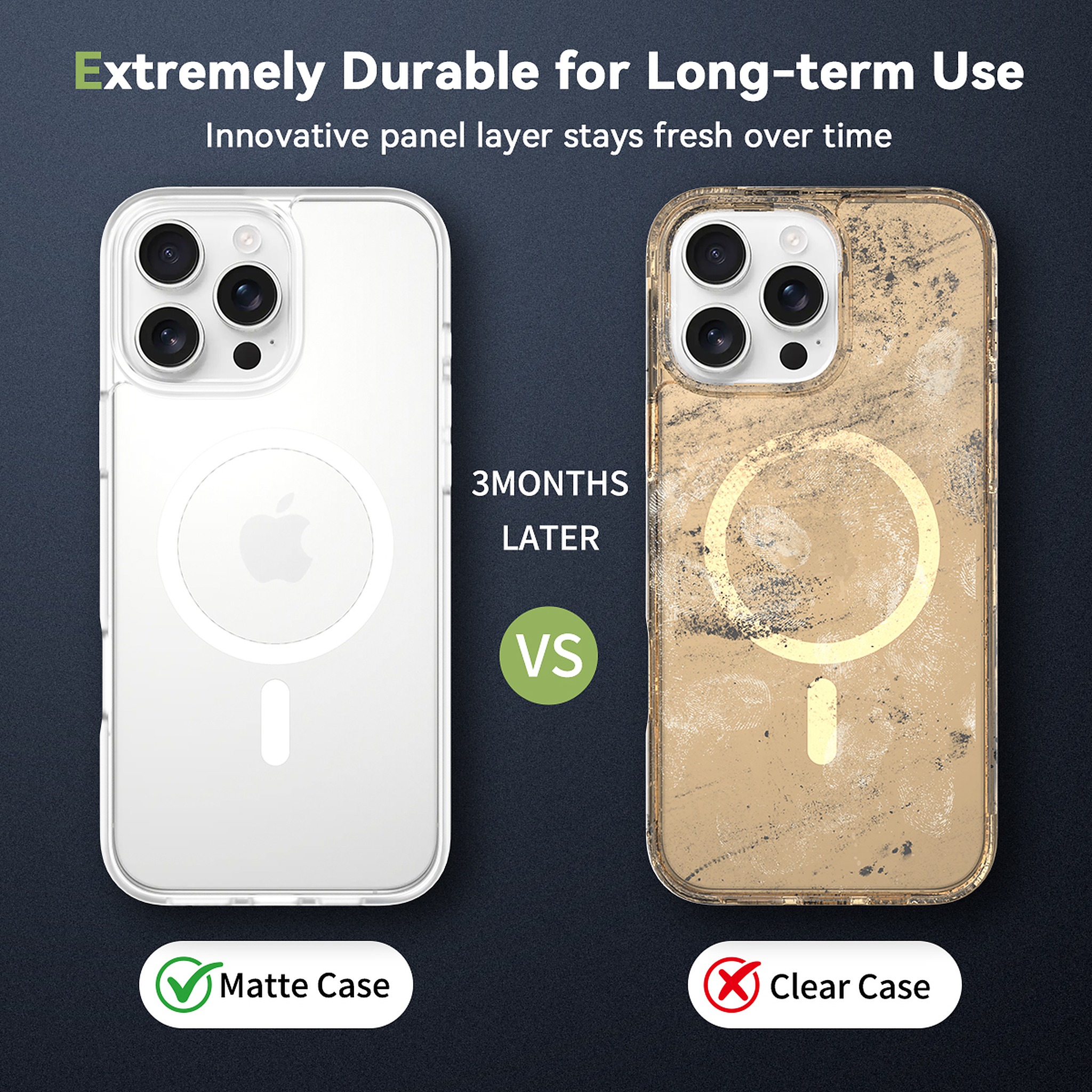 SendaFit Matte Skin-Feel Two-in-One MagSafe Case for iPhone 16 Pro Max detail 54