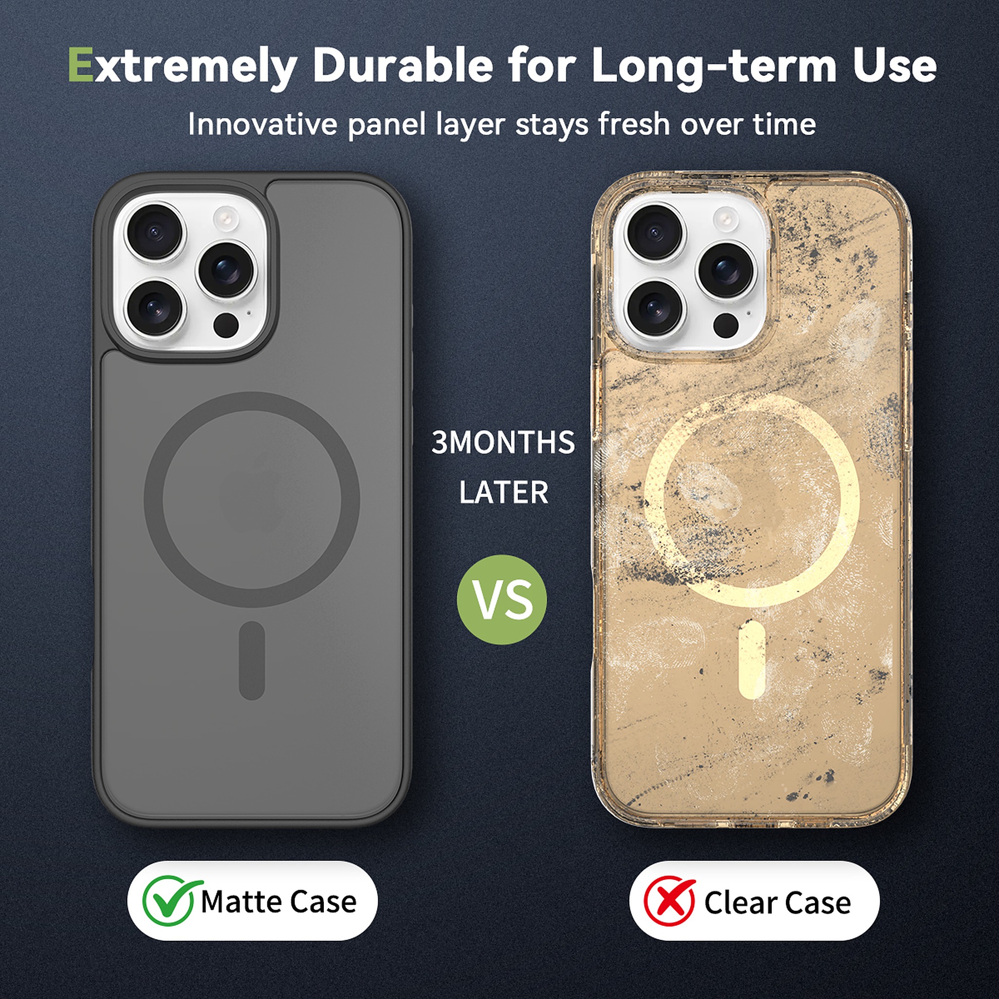 SendaFit Matte Skin-Feel Two-in-One MagSafe Case for iPhone 16 Pro Max detail 55