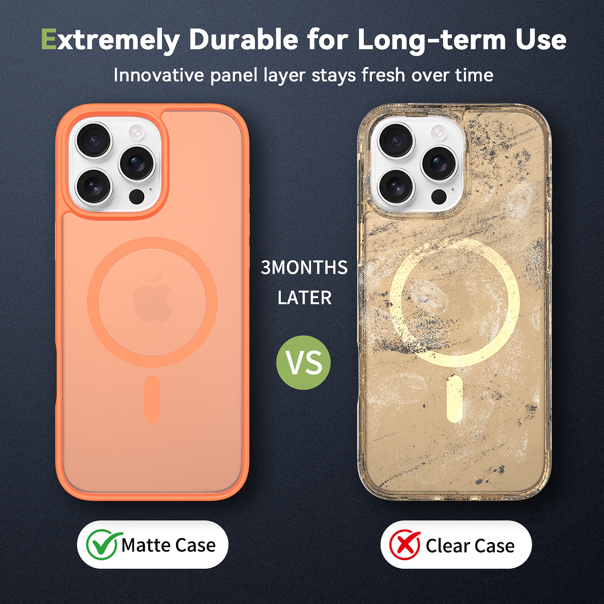 SendaFit Matte Skin-Feel Two-in-One MagSafe Case for iPhone 16 Pro Max detail 60