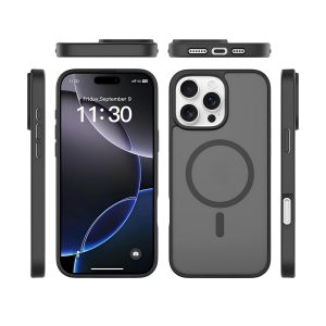 SendaFit Matte Skin-Feel Two-in-One MagSafe Case for iPhone 16 Pro Max