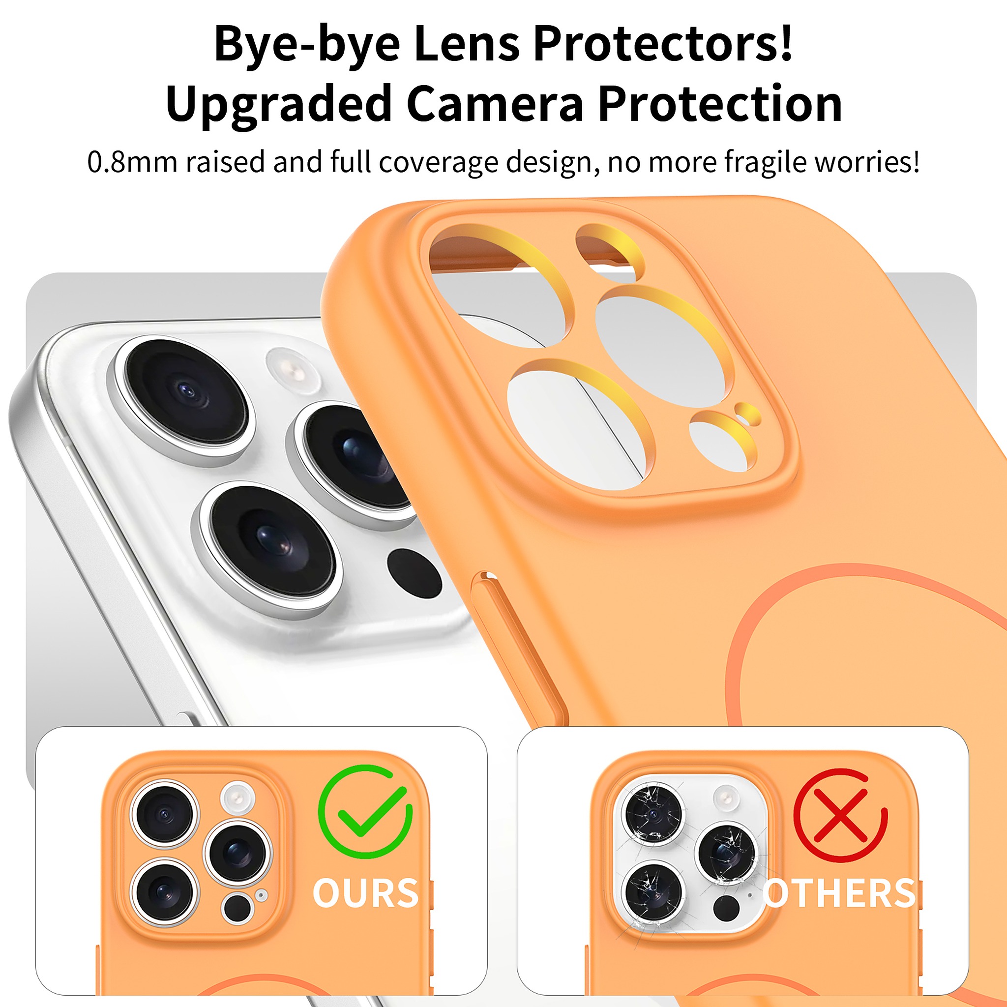 SendaFit Solid-Color Two-in-One MagSafe Case for iPhone 16 Pro Max detail 10