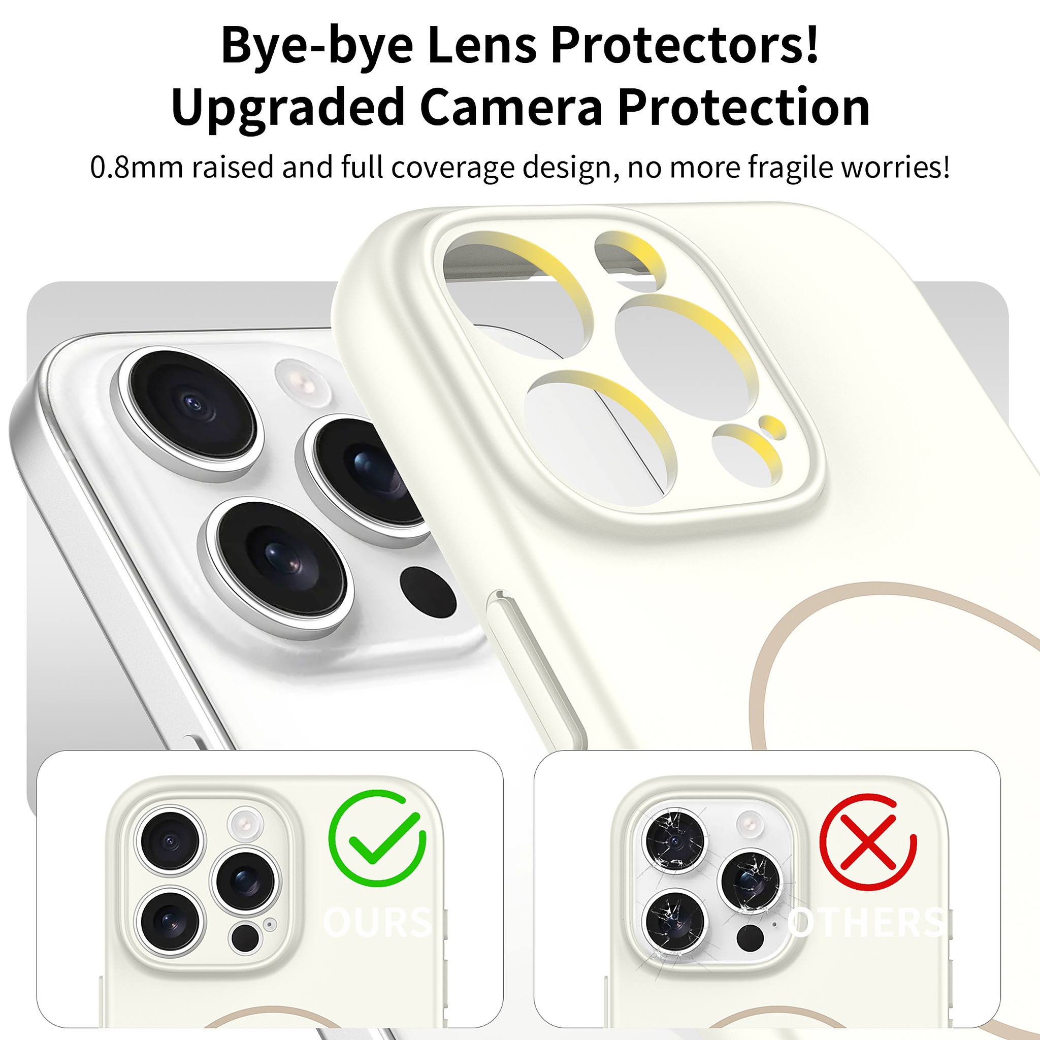 SendaFit Solid-Color Two-in-One MagSafe Case for iPhone 16 Pro Max detail 7