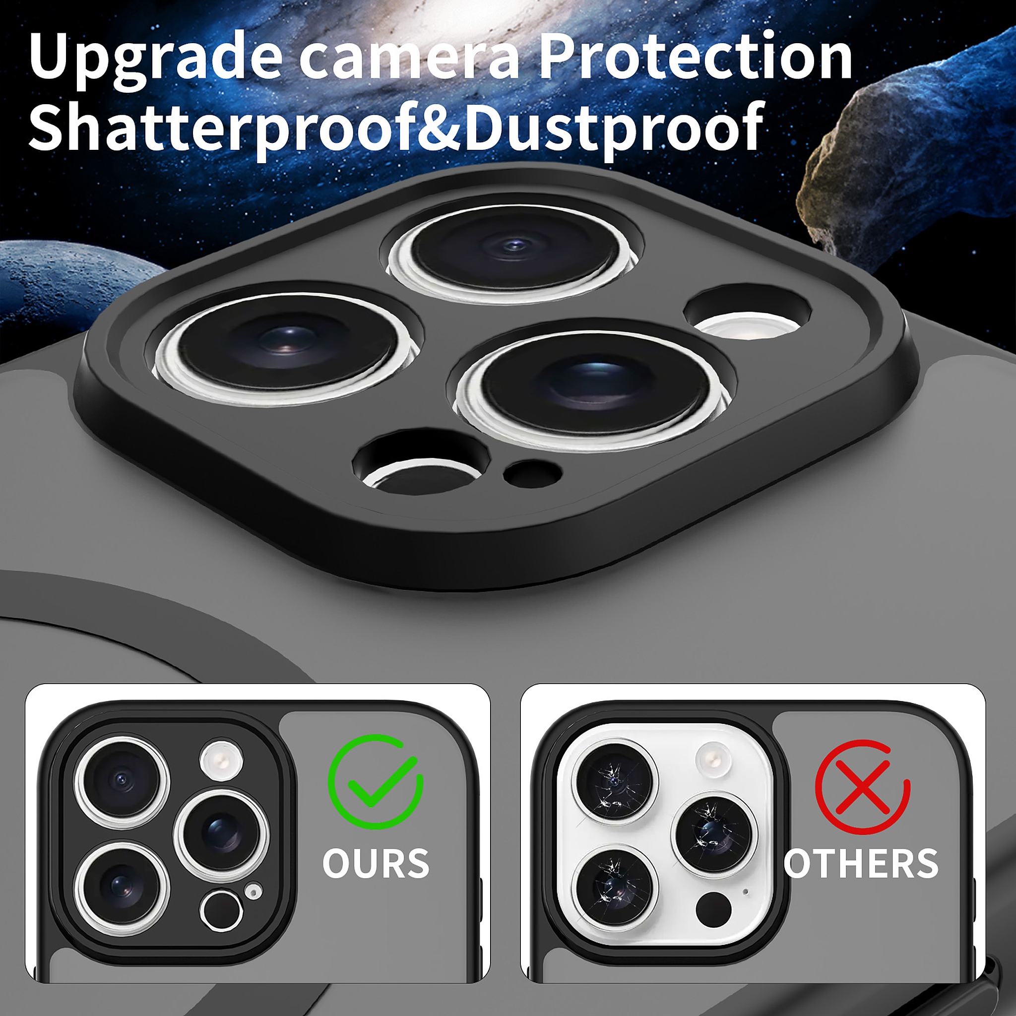 SendaFit Precise-Cutout Matte Skin-Feel MagSafe Case for iPhone 16 Pro Max detail 25
