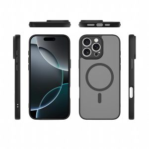 SendaFit Precise-Cutout Matte Skin-Feel MagSafe Case for iPhone 16 Pro Max