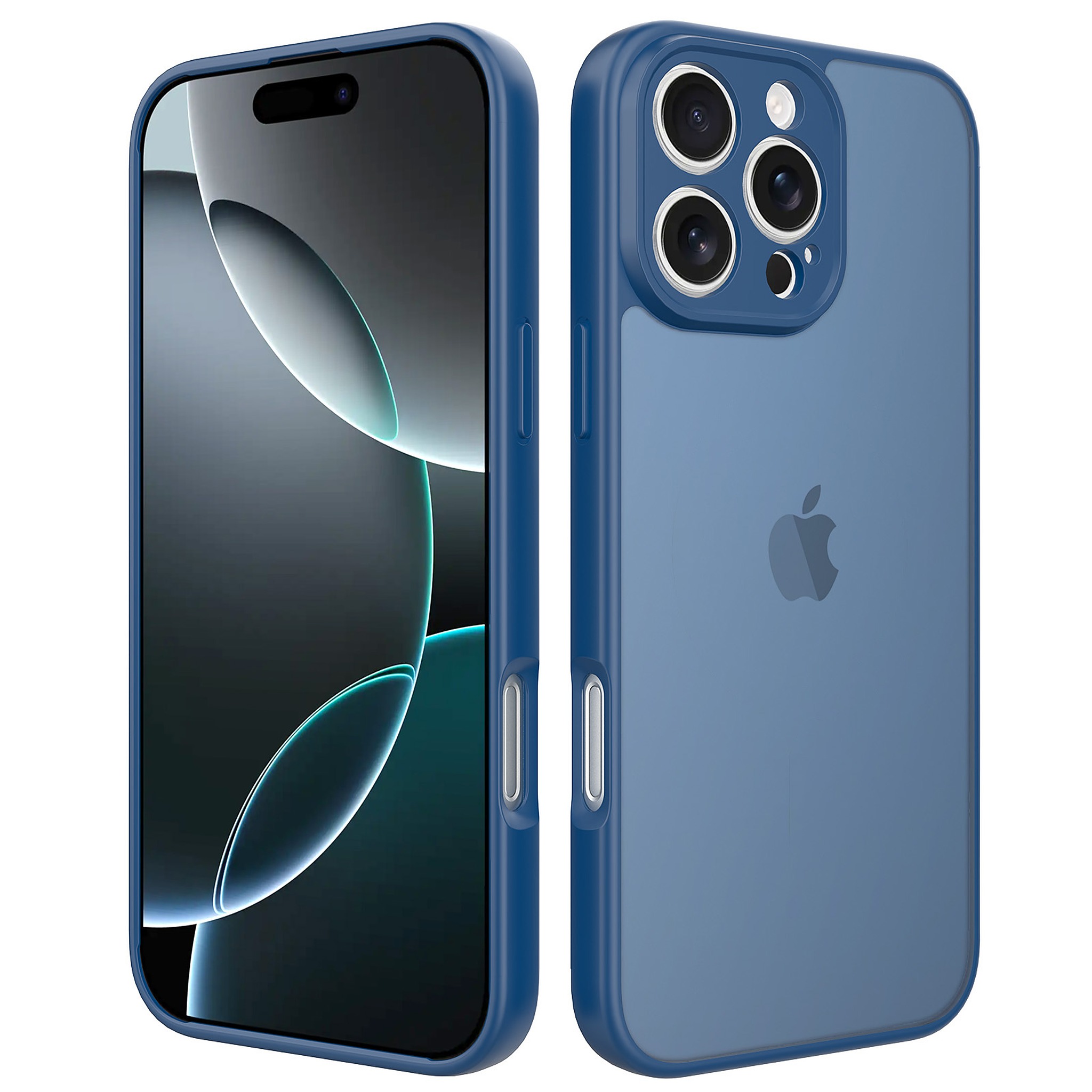 SendaFit Precise-Cutout Matte Skin-Feel Case for iPhone 16 Pro Max - Royal Blue