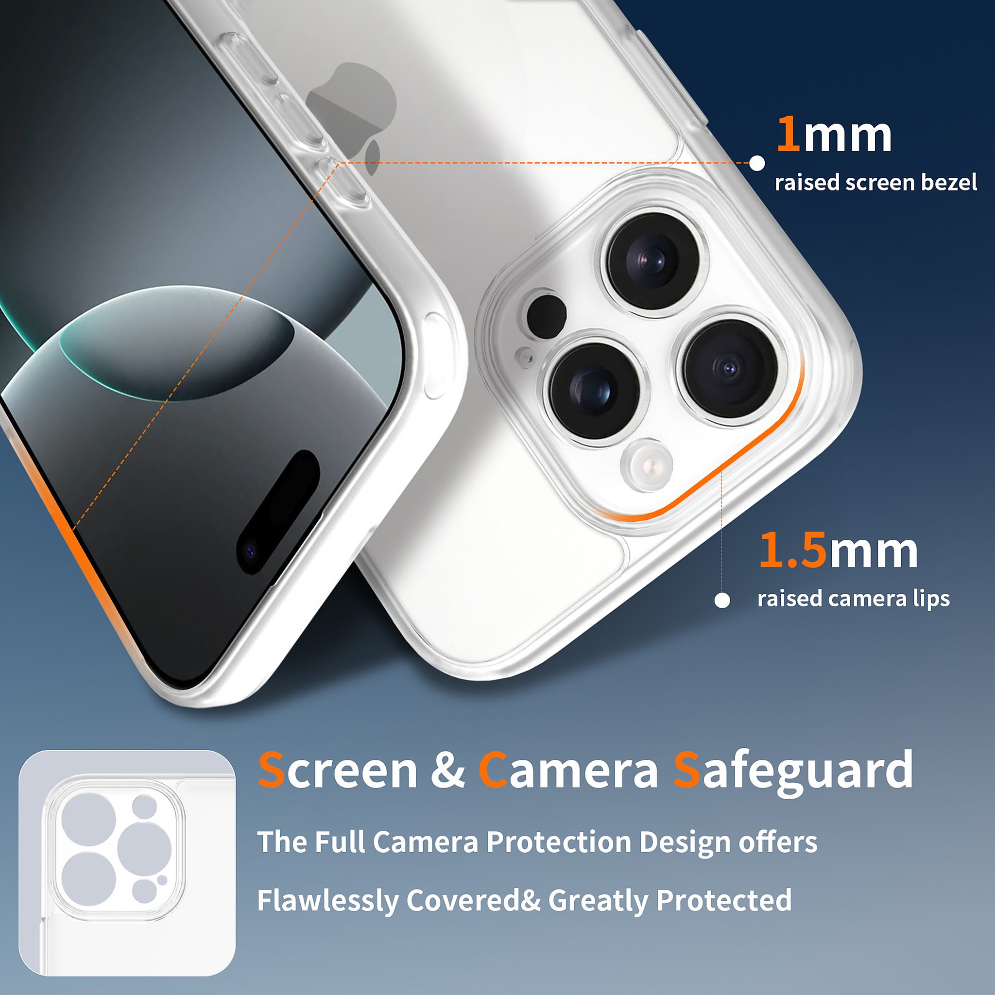 SendaFit Precise-Cutout Matte Skin-Feel Case for iPhone 16 Pro Max detail 6