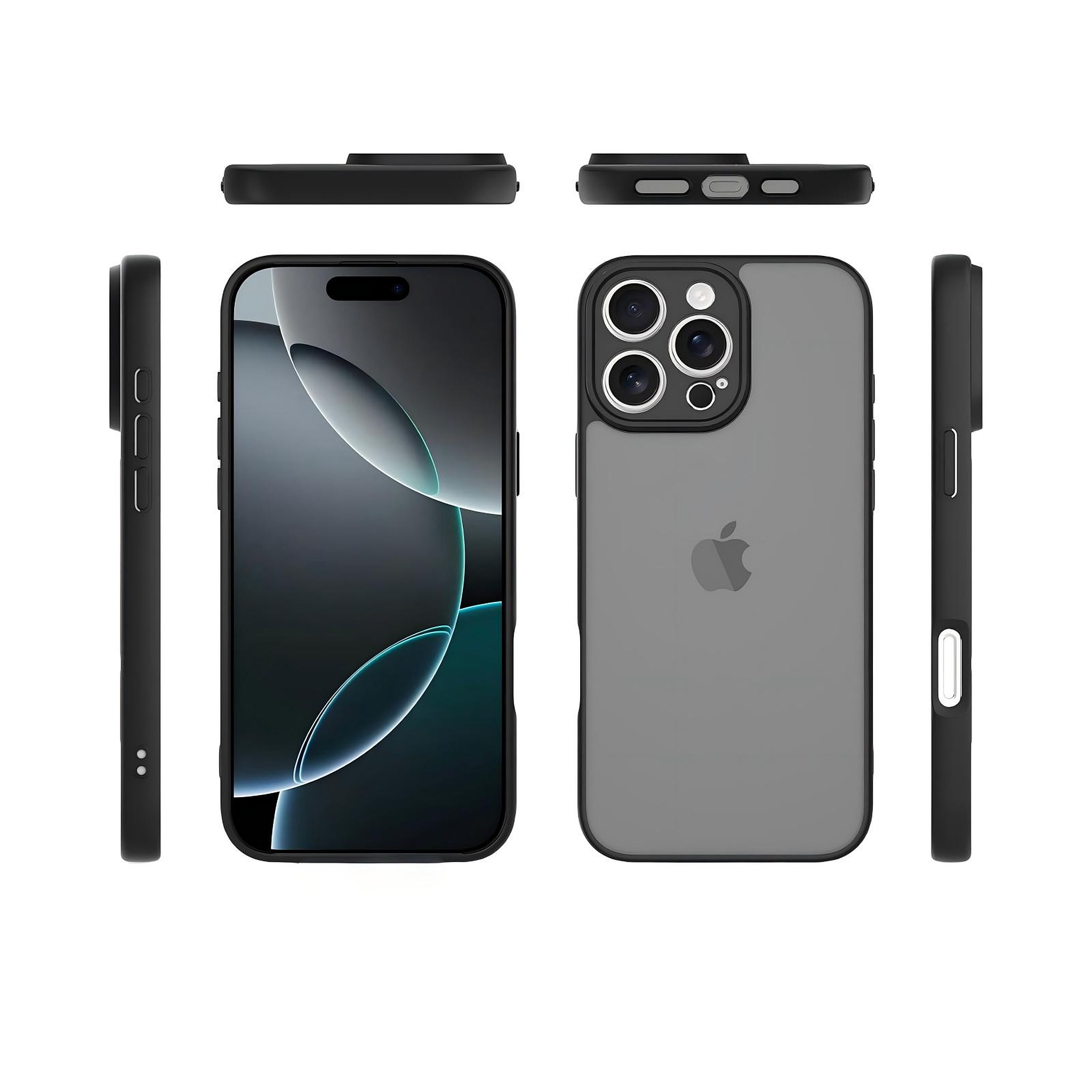 SendaFit Precise-Cutout Matte Skin-Feel Case for iPhone 16 Pro Max