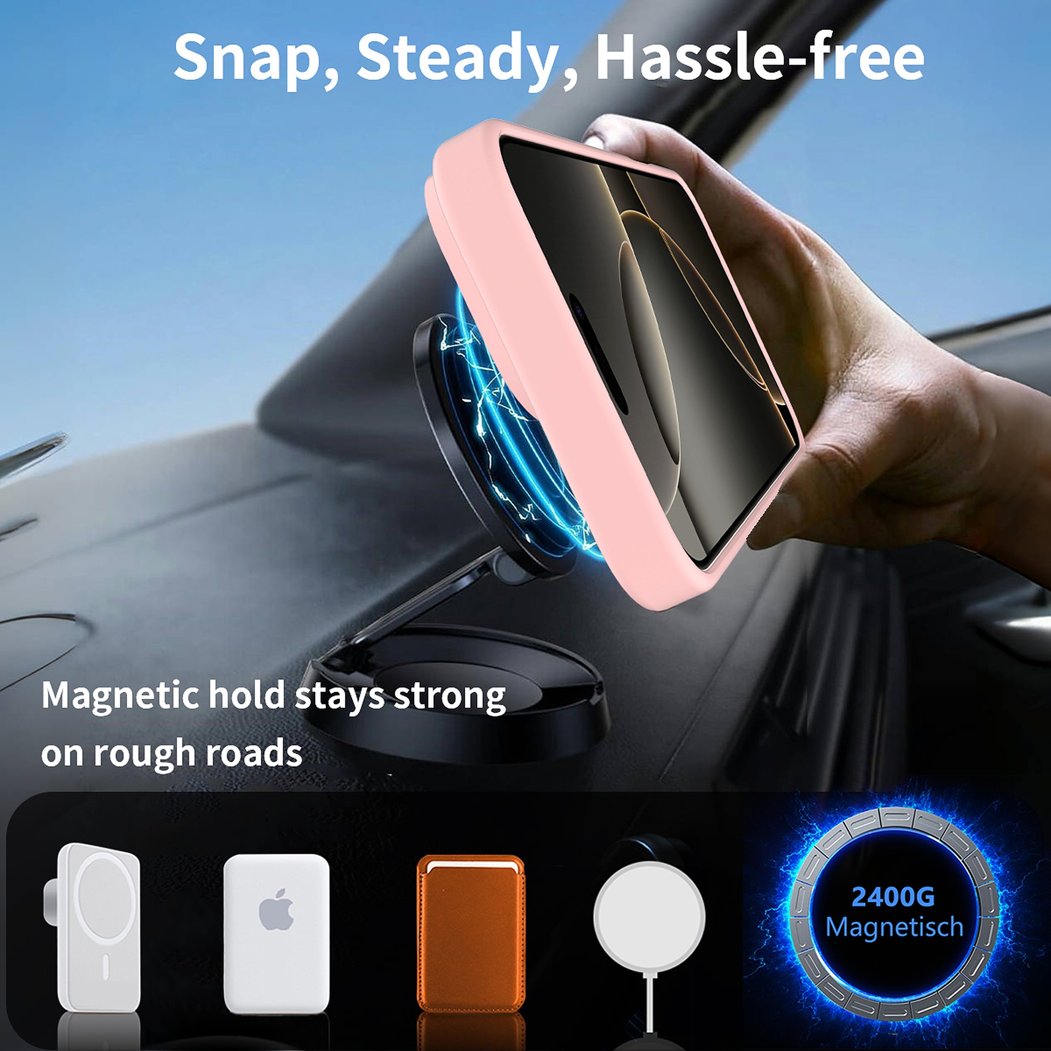 SendaFit Matte 45° Kickstand Case for iPhone 16 Pro Max detail 14