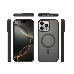 SendaFit Matte Skin-Feel Camera-Button Two-in-One MagSafe Case for iPhone 16 Pro Max