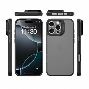 SendaFit Precise-Cutout Camera Stand Case for iPhone 16 Pro Max (001 Batch)