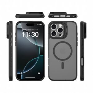 SendaFit Precise-Cutout Camera Stand MagSafe Case for iPhone 16 Pro Max (002 Batch)