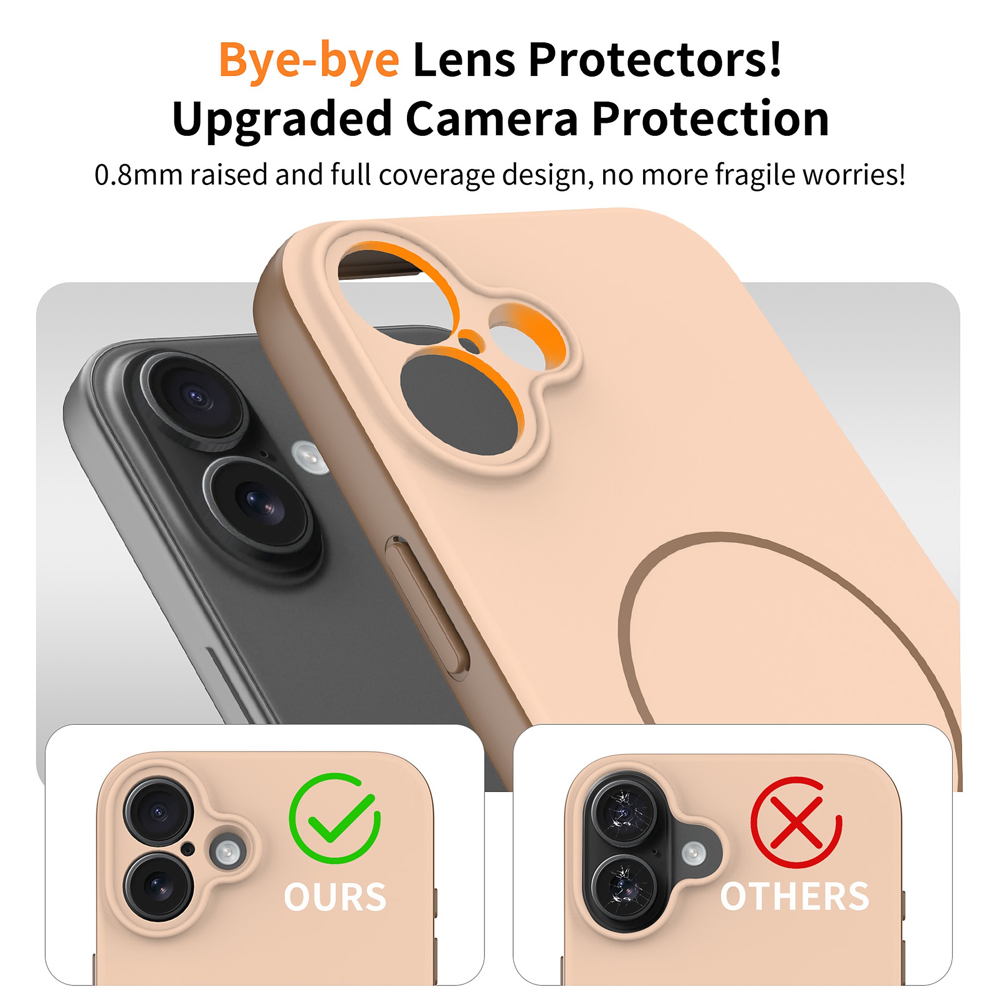 SendaFit Skin-Feel Two-in-One MagSafe Case for iPhone 16 Plus detail 13
