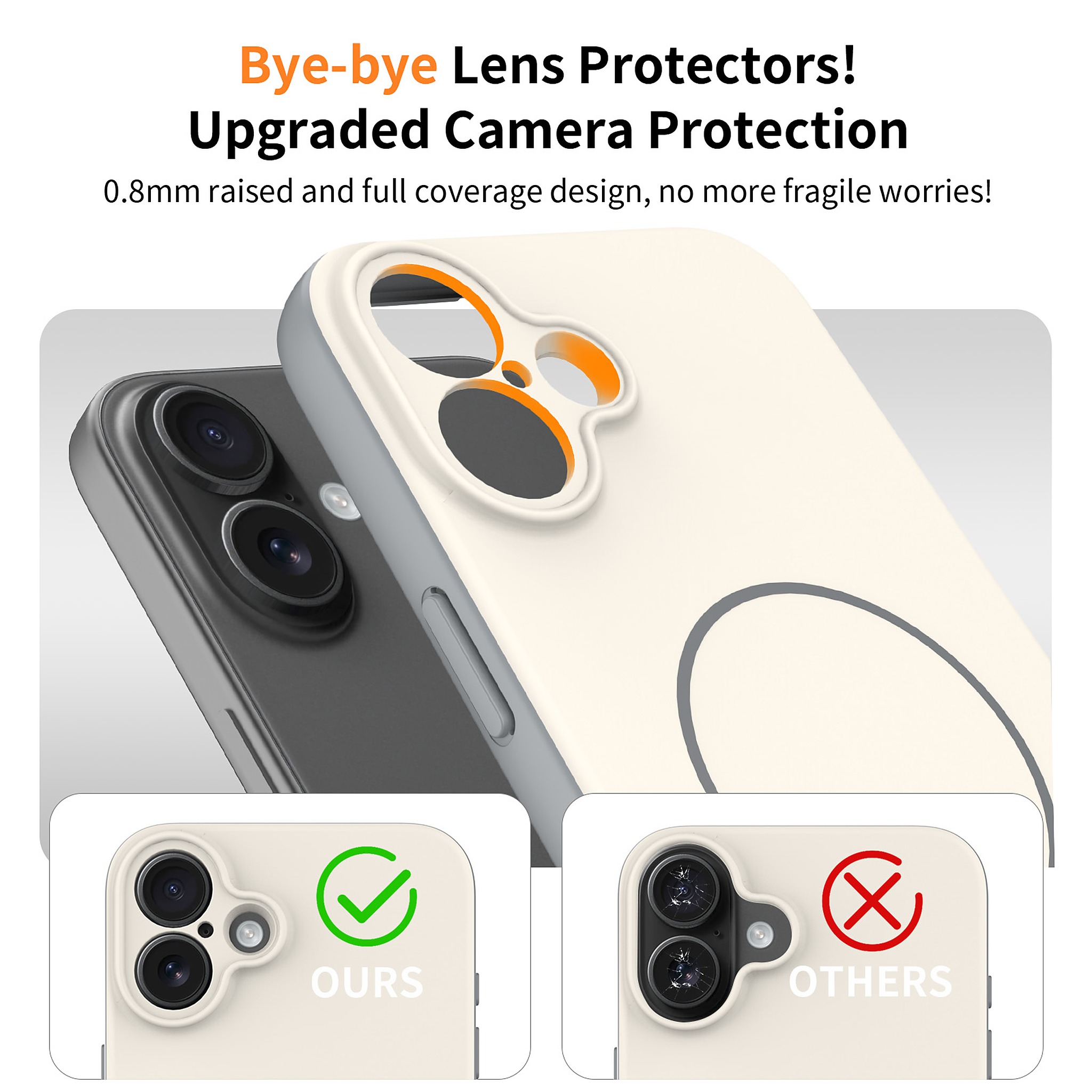 SendaFit Skin-Feel Two-in-One MagSafe Case for iPhone 16 Plus detail 4
