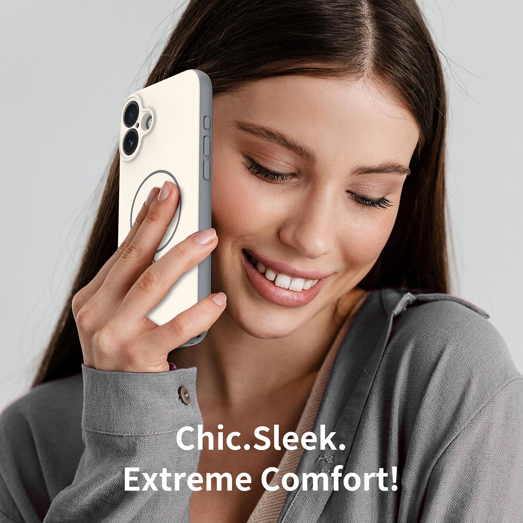 SendaFit Skin-Feel Two-in-One MagSafe Case for iPhone 16 Plus detail 5
