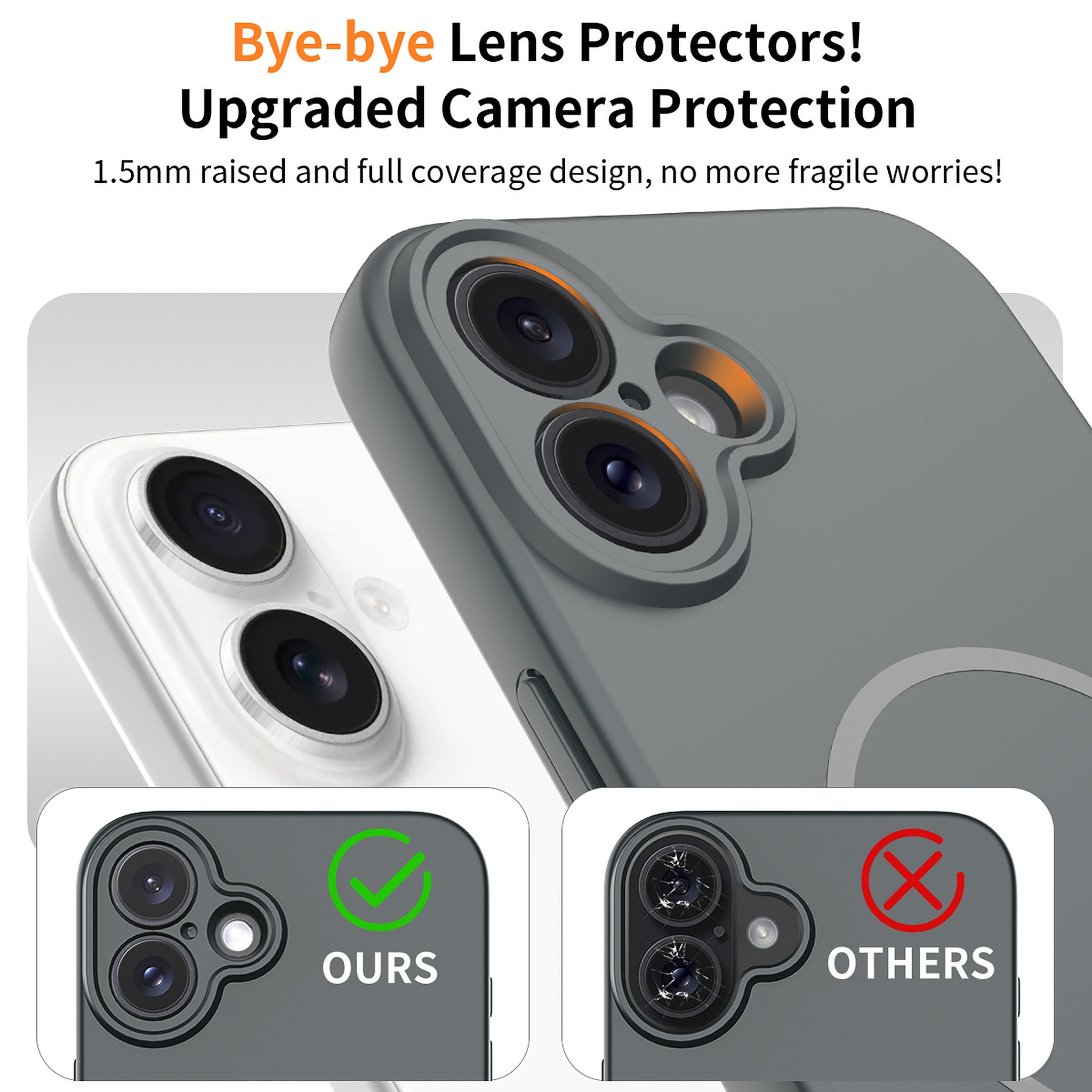 SendaFit Solid-Color Two-in-One MagSafe Case for iPhone 16 Plus (006 Batch) detail 13