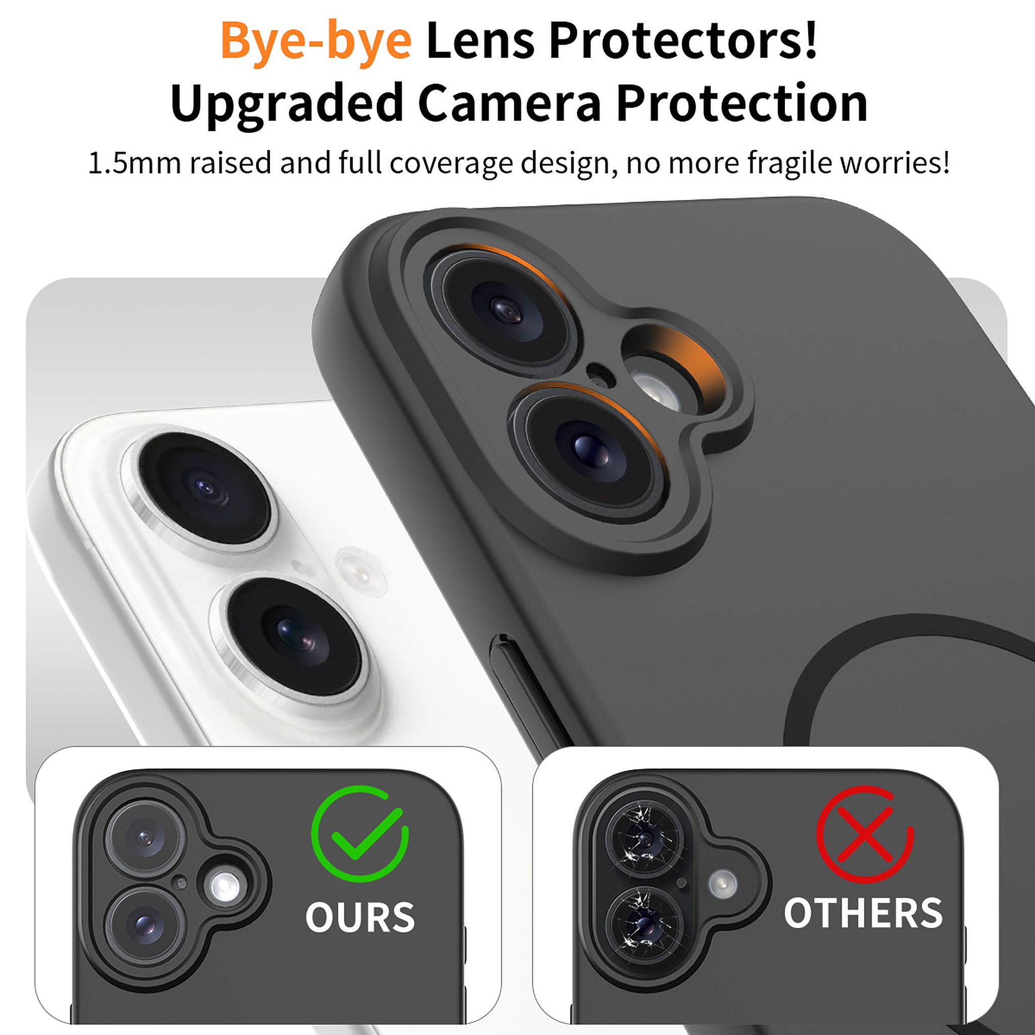 SendaFit Solid-Color Two-in-One MagSafe Case for iPhone 16 Plus (006 Batch) detail 17