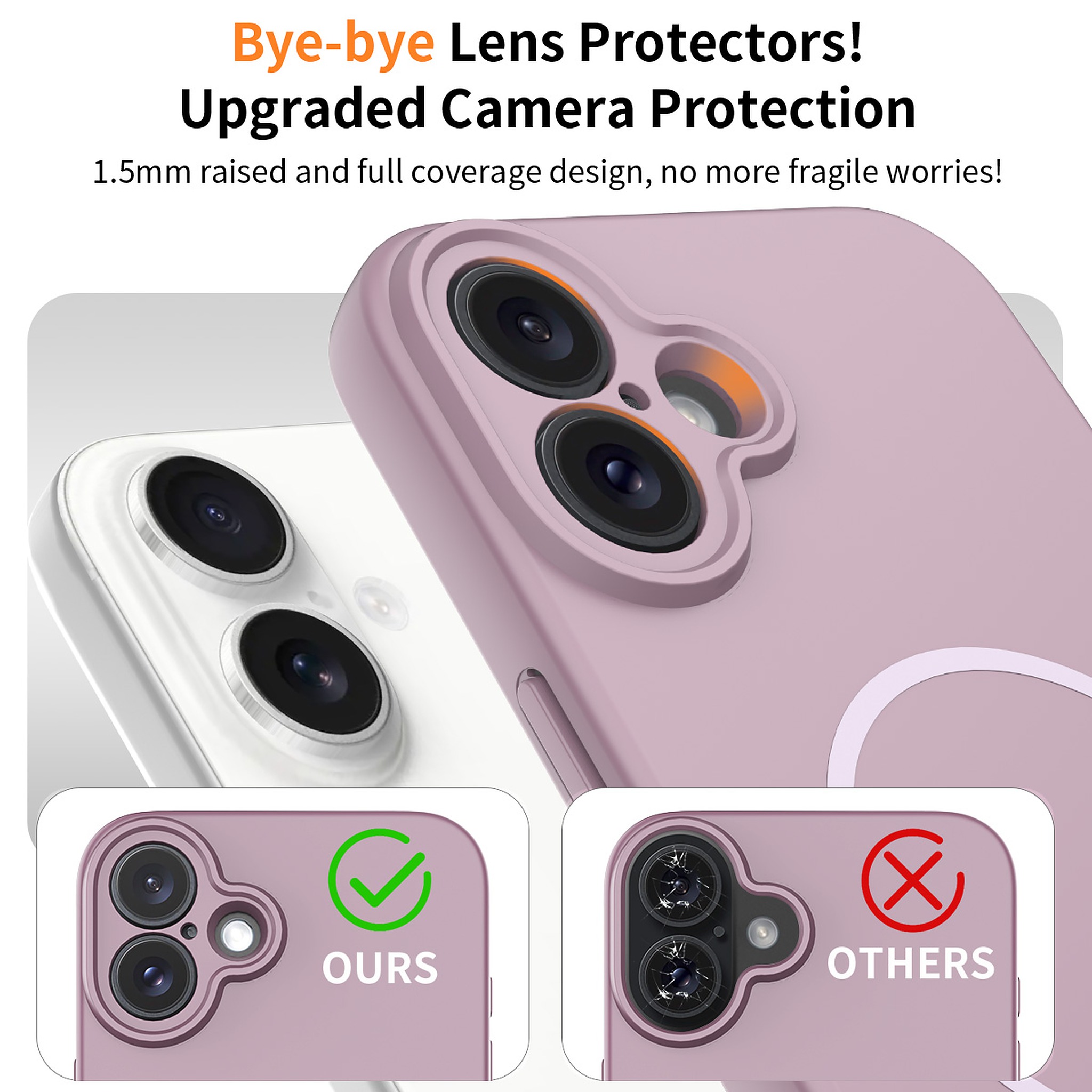 SendaFit Solid-Color Two-in-One MagSafe Case for iPhone 16 Plus (006 Batch) detail 18