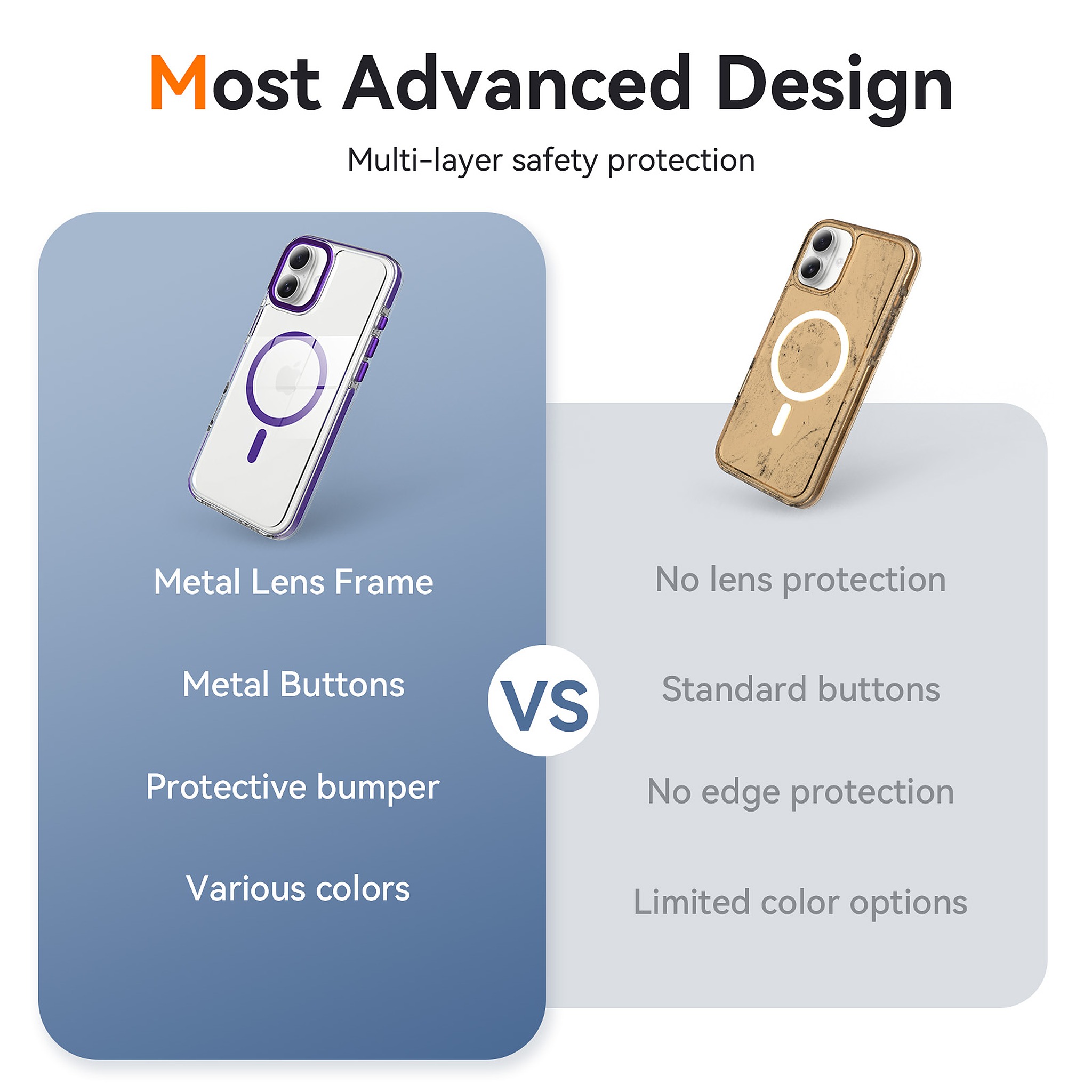 SendaFit Iridescent Two-Tone MagSafe Case for iPhone 16 Plus detail 10
