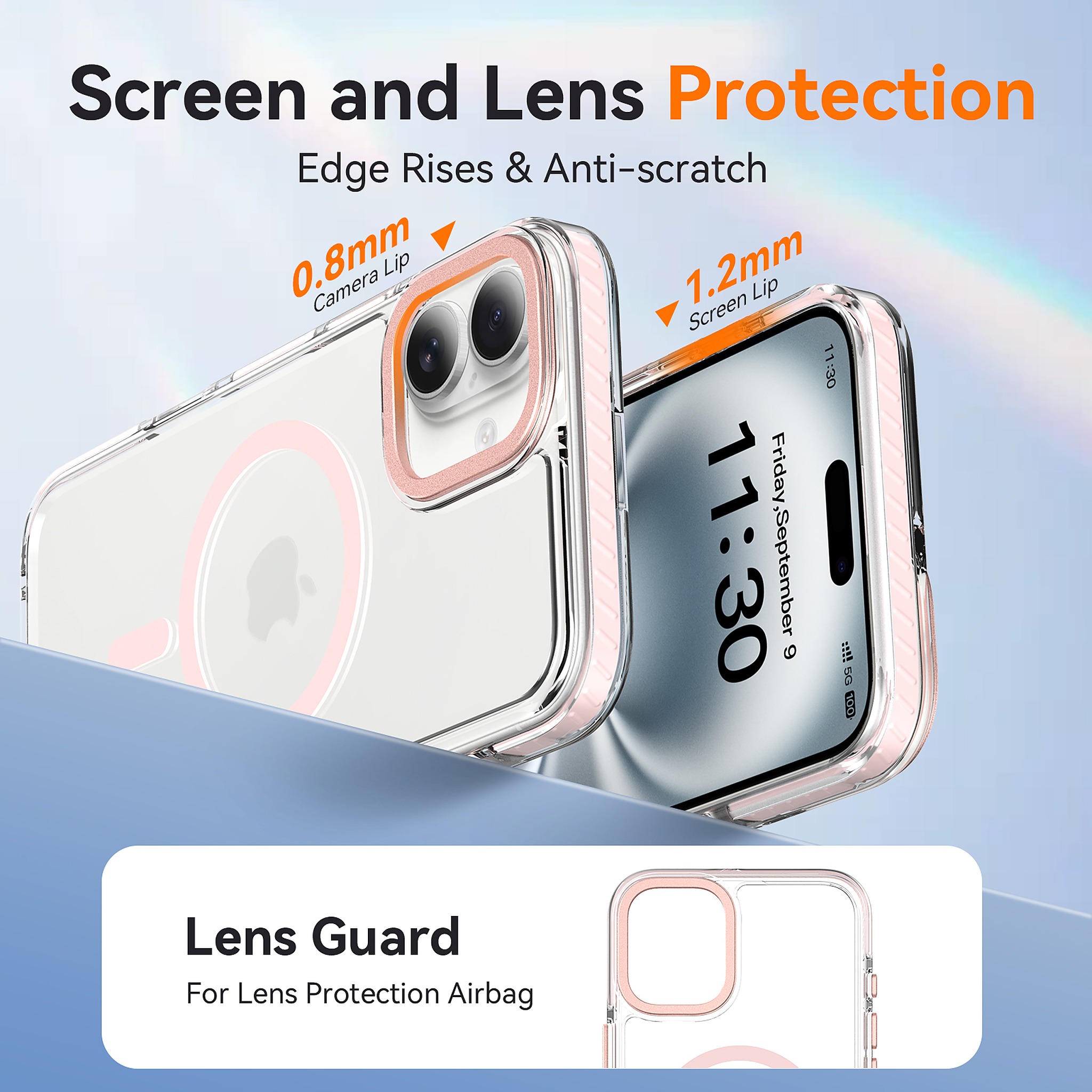 SendaFit Iridescent Two-Tone MagSafe Case for iPhone 16 Plus detail 18