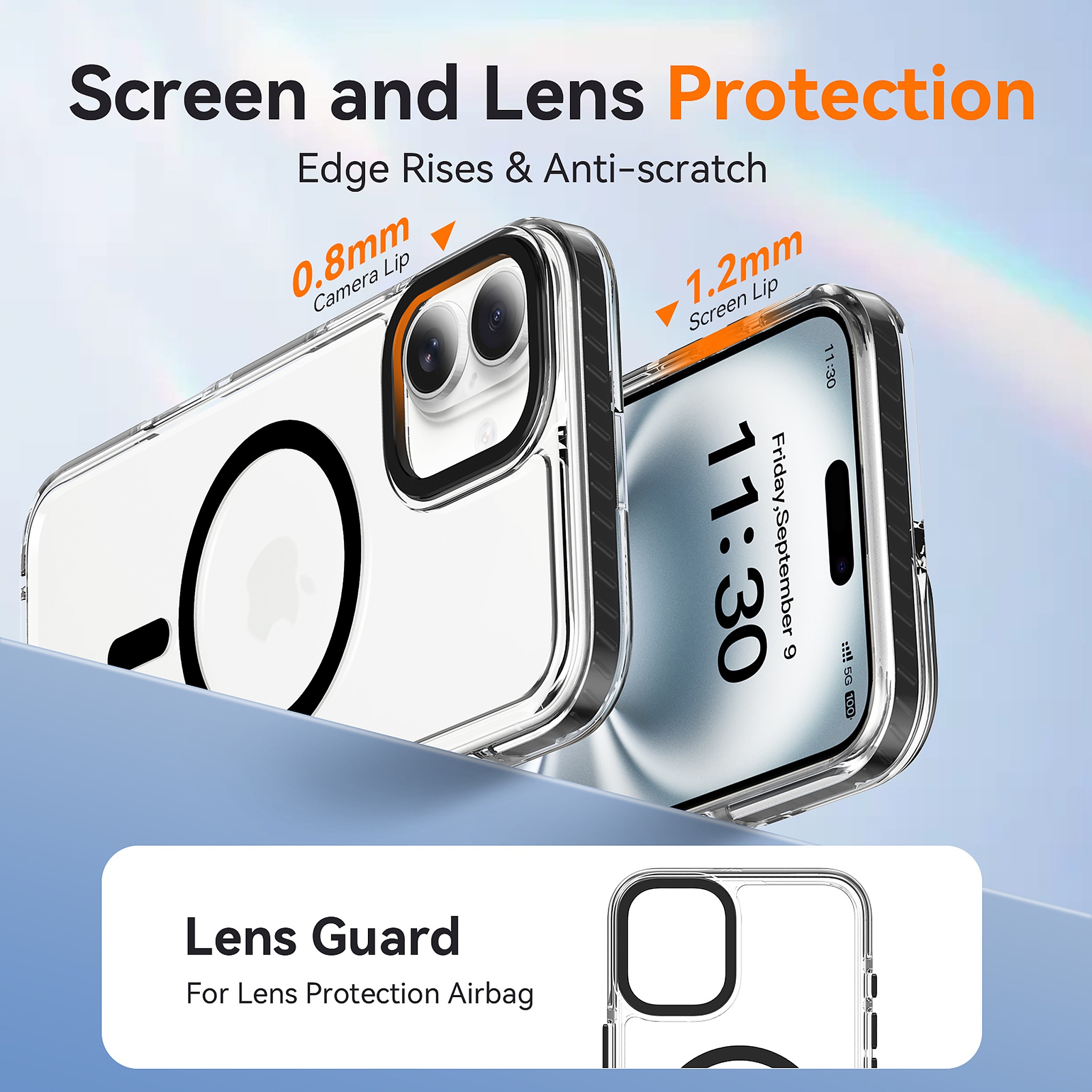 SendaFit Iridescent Two-Tone MagSafe Case for iPhone 16 Plus detail 22