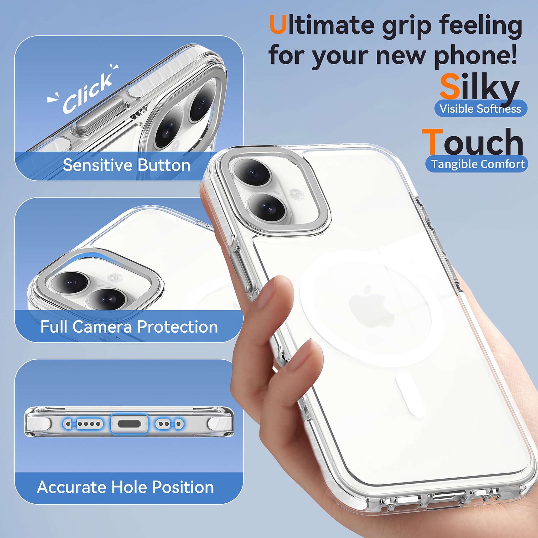 SendaFit Iridescent Two-Tone MagSafe Case for iPhone 16 Plus detail 23