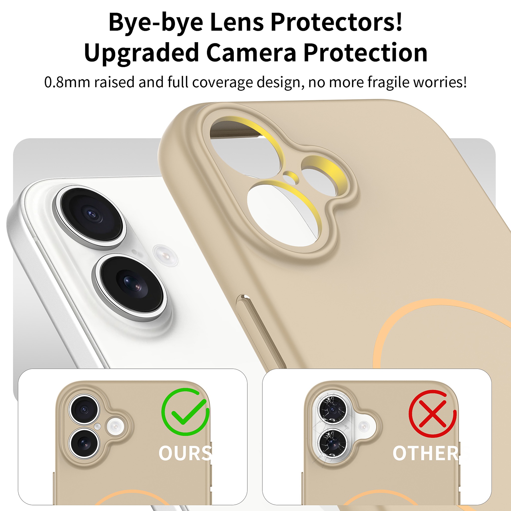 SendaFit Solid-Color Two-in-One MagSafe Case for iPhone 16 Plus detail 10