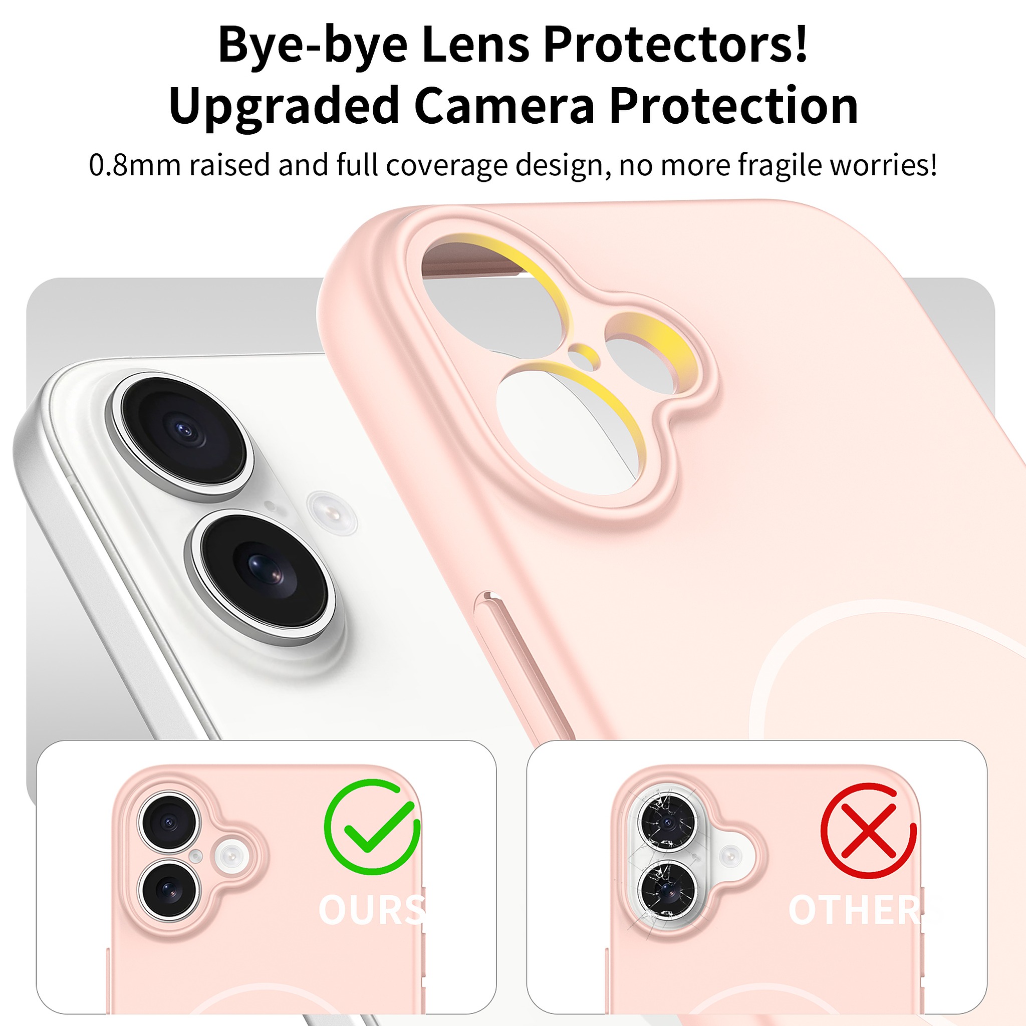 SendaFit Solid-Color Two-in-One MagSafe Case for iPhone 16 Plus detail 2