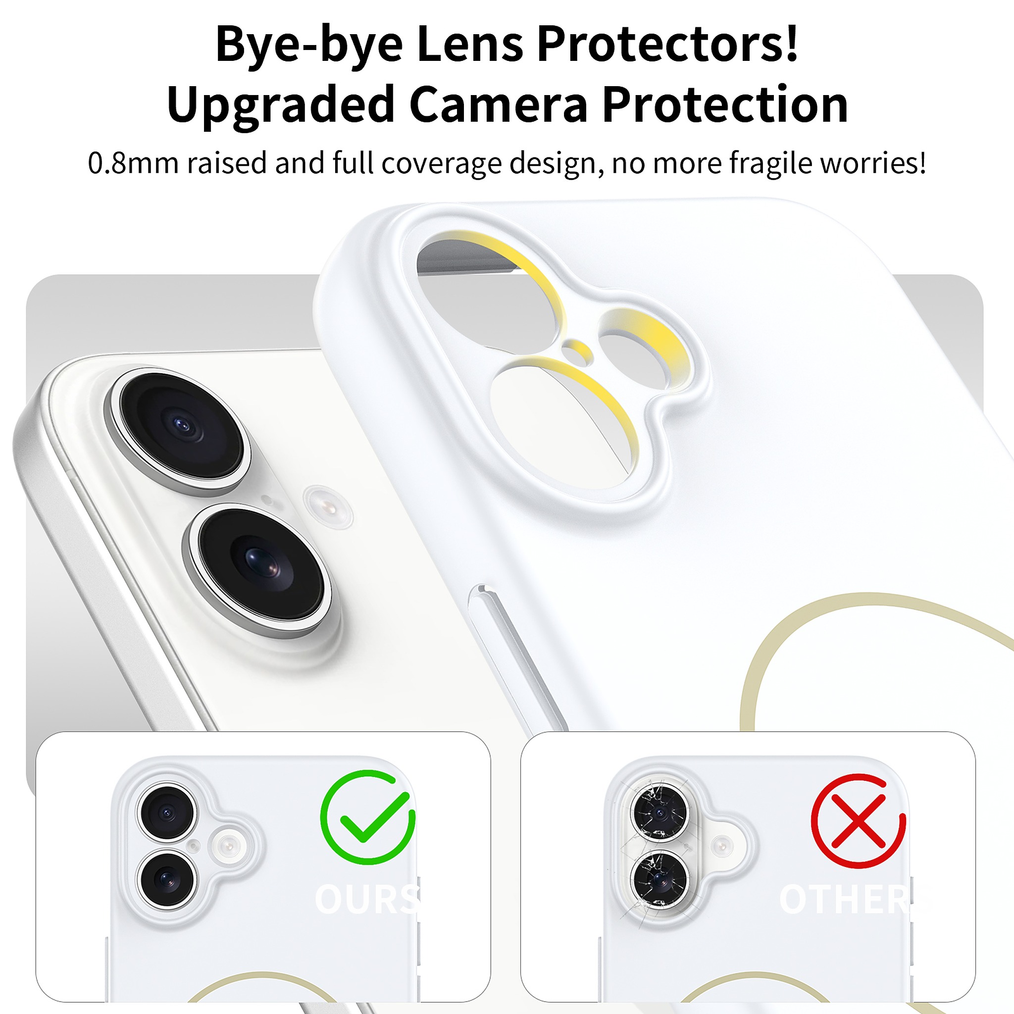 SendaFit Solid-Color Two-in-One MagSafe Case for iPhone 16 Plus detail 8