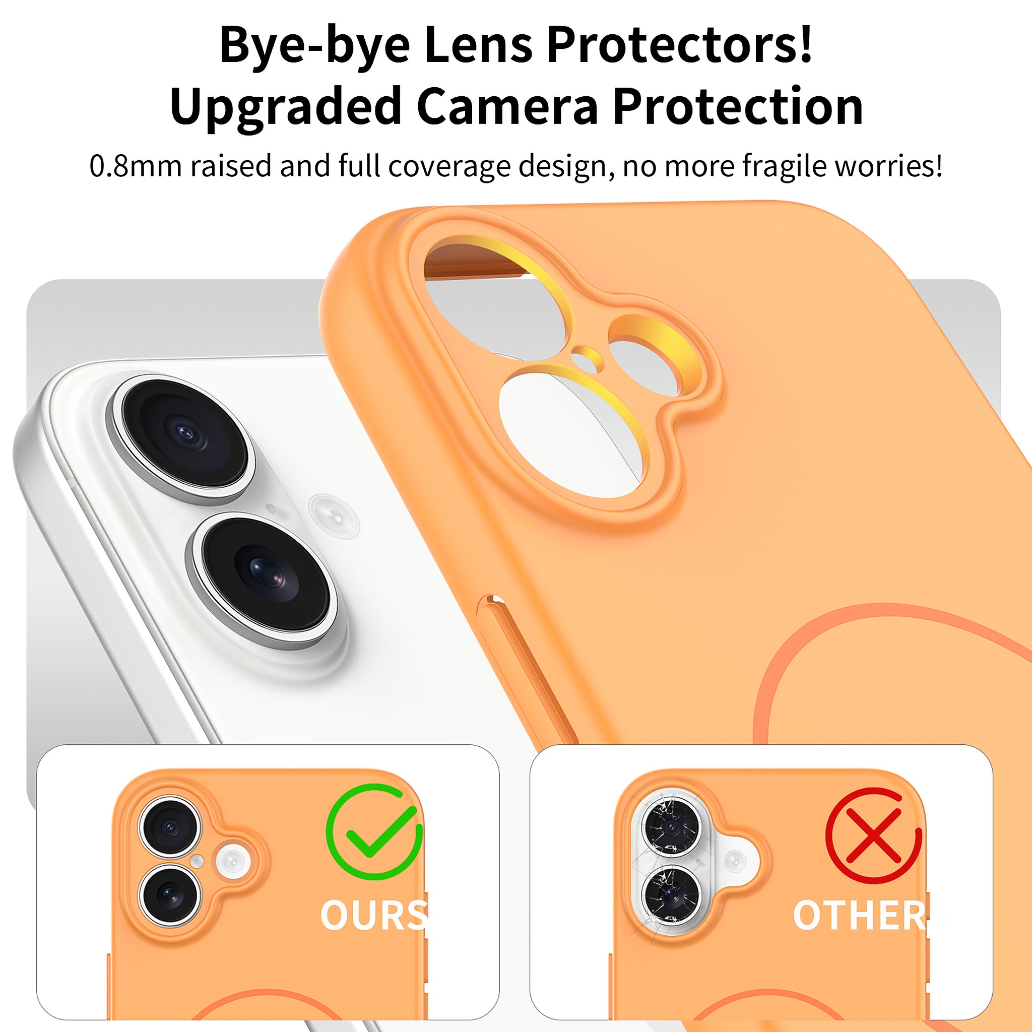 SendaFit Solid-Color Two-in-One MagSafe Case for iPhone 16 Plus detail 9