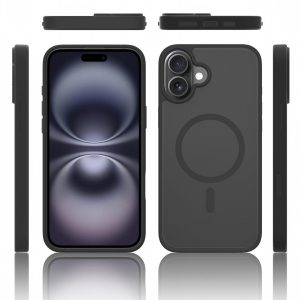 SendaFit Matte Skin-Feel Camera-Button Two-in-One MagSafe Case for iPhone 16 Plus