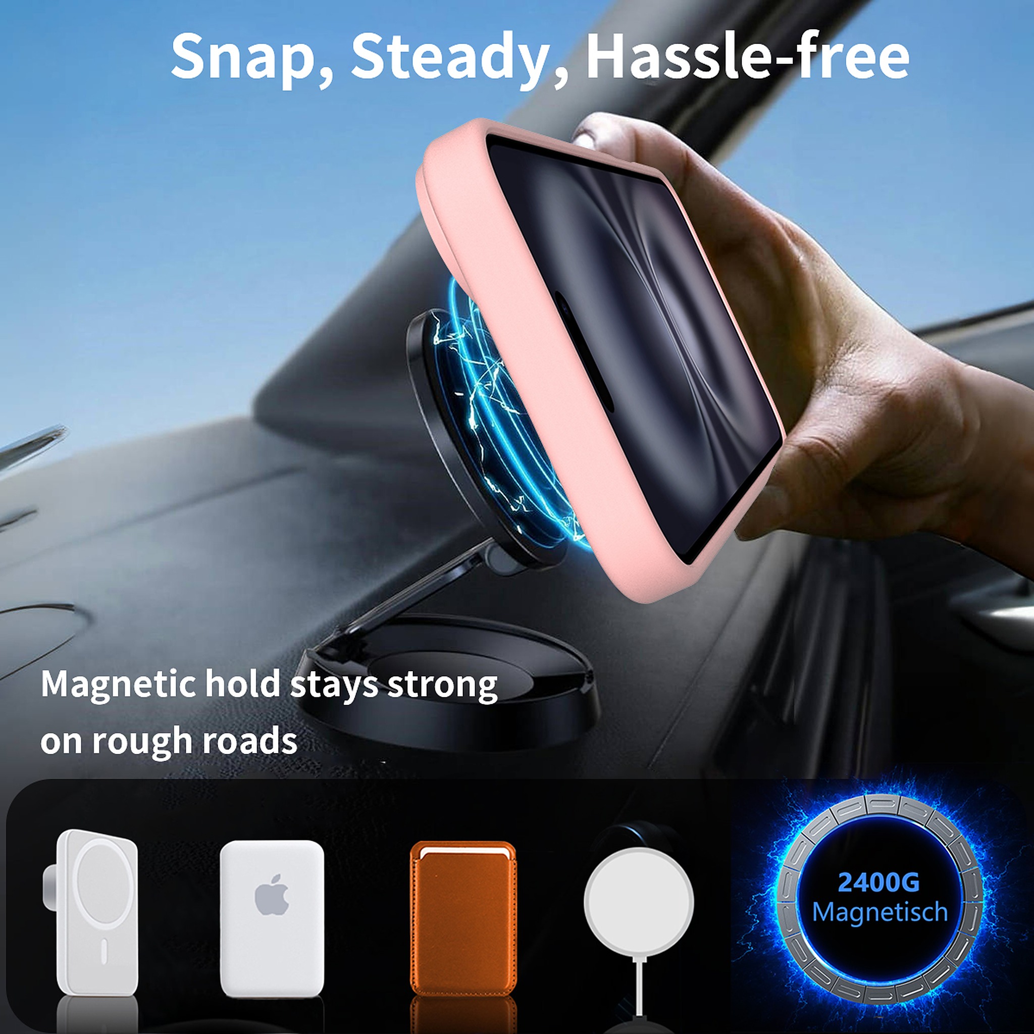 SendaFit Matte 45° Kickstand Case for iPhone 16 Plus detail 14