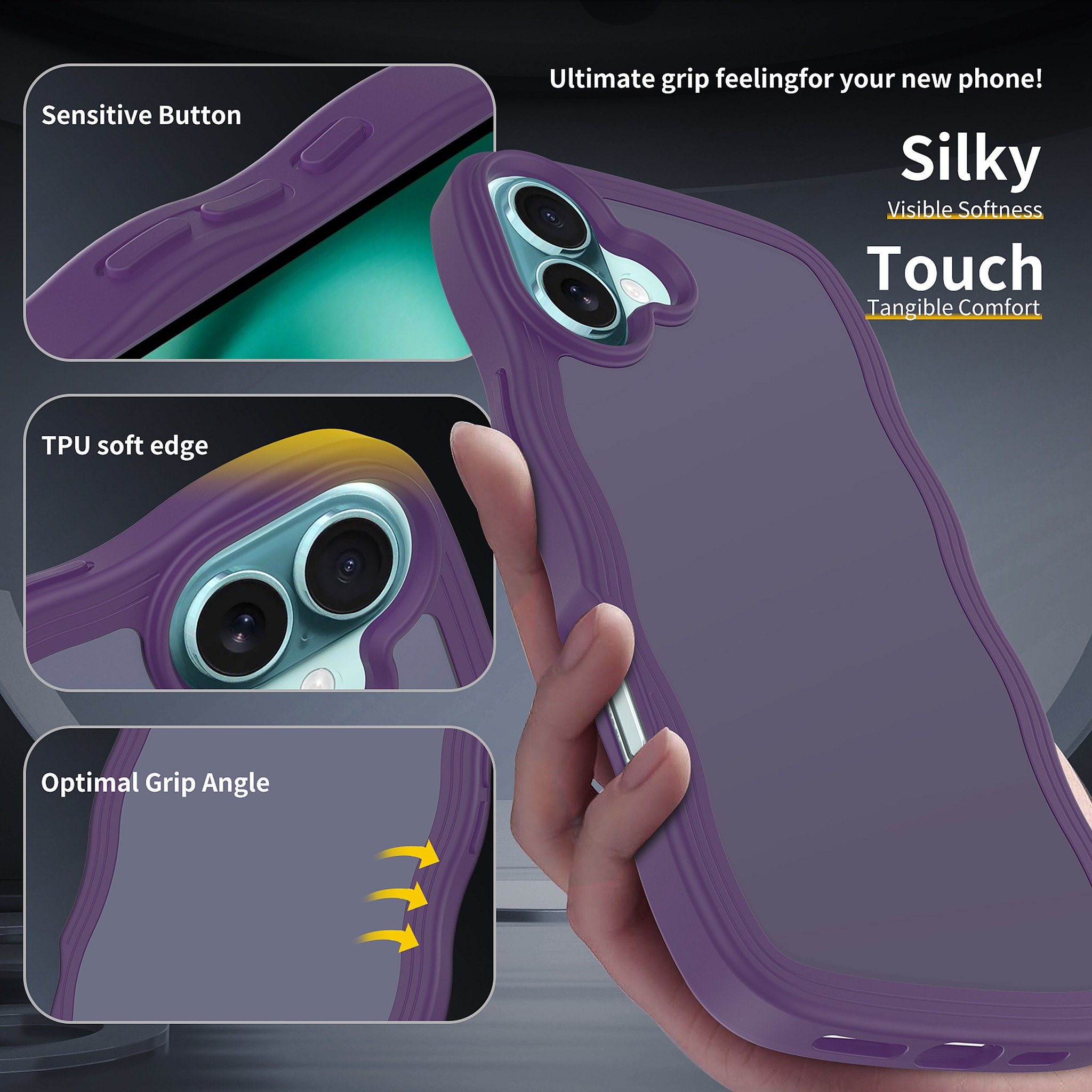 SendaFit Skin-Feel Two-in-One Case for iPhone 16 Plus detail 15