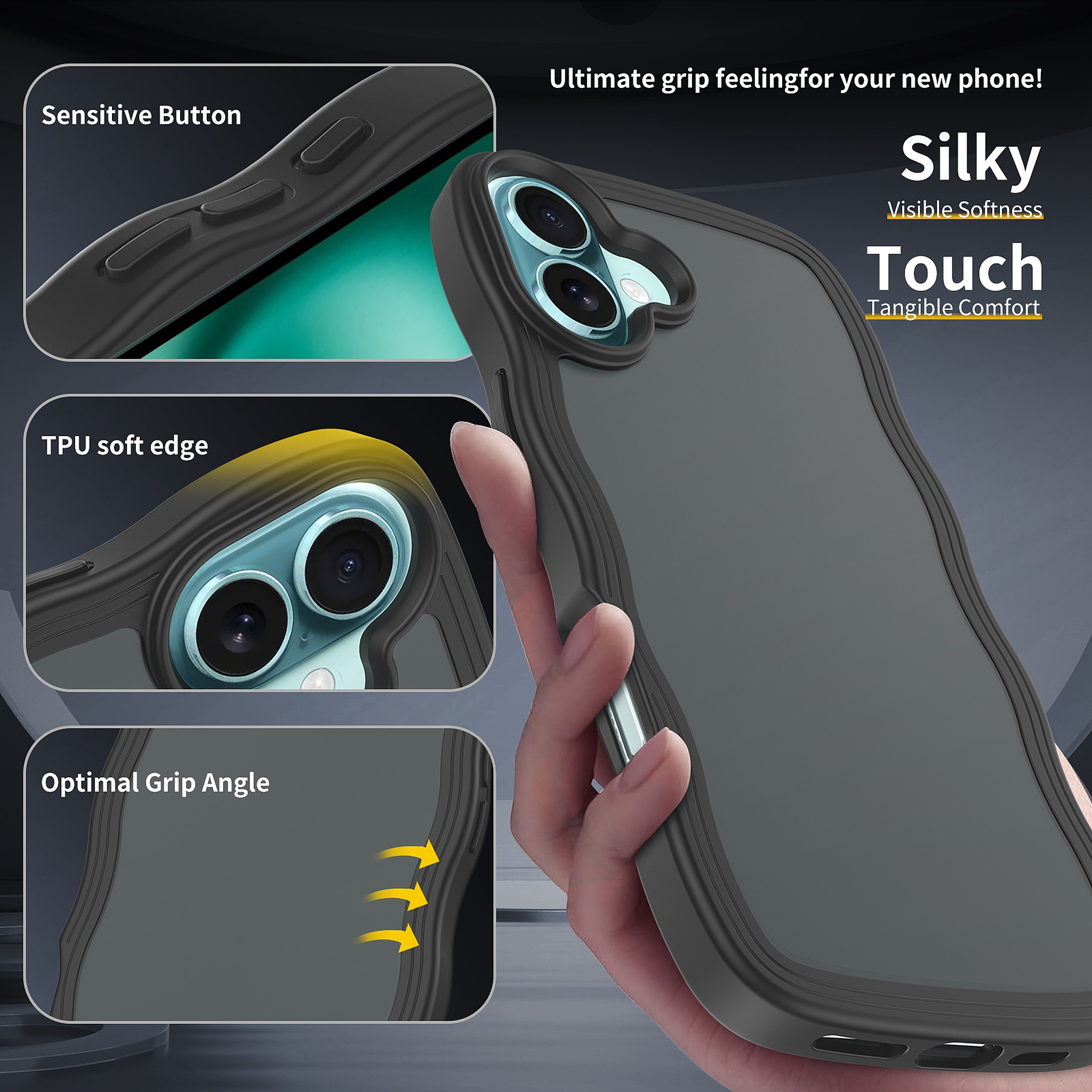 SendaFit Skin-Feel Two-in-One Case for iPhone 16 Plus detail 18