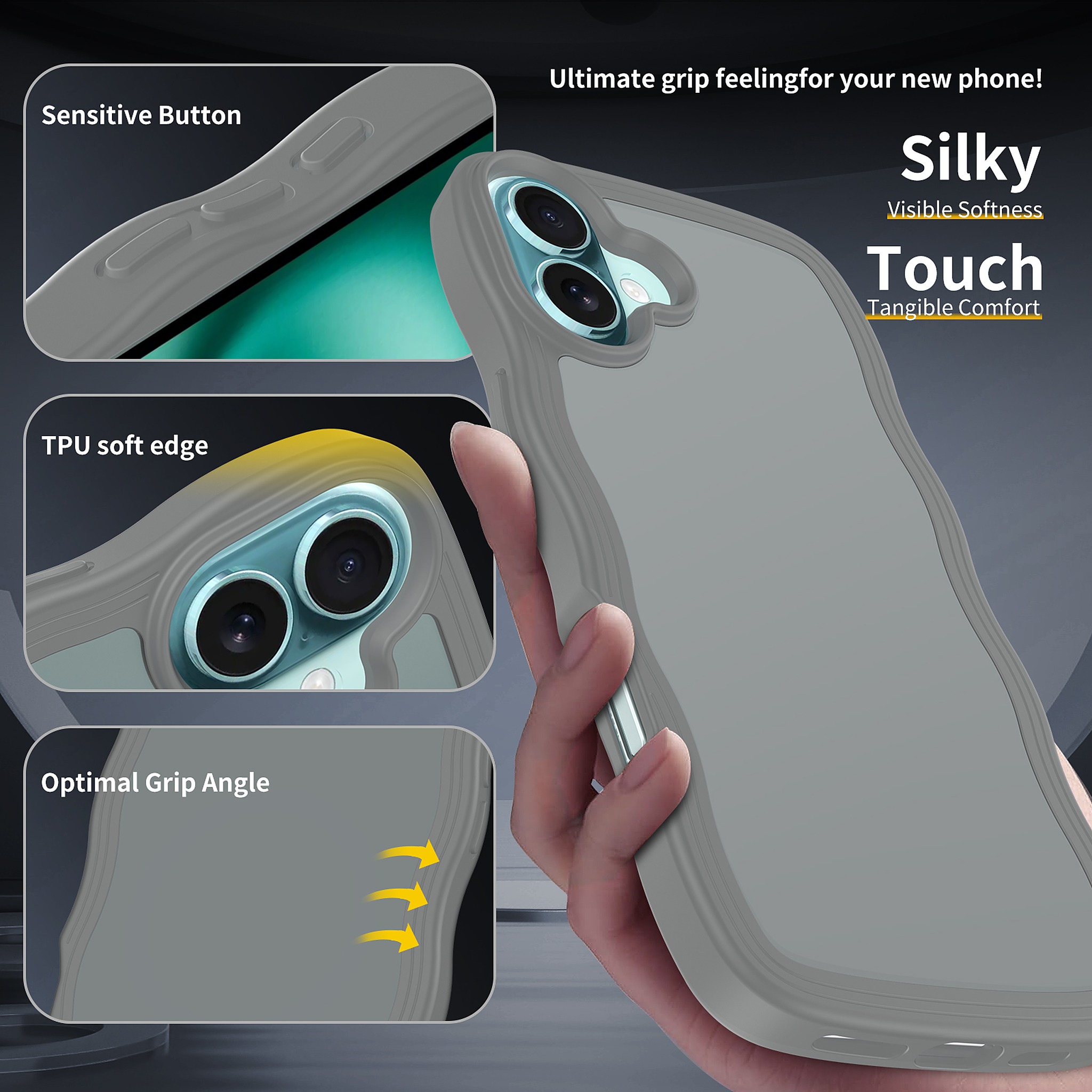 SendaFit Skin-Feel Two-in-One Case for iPhone 16 Plus detail 19