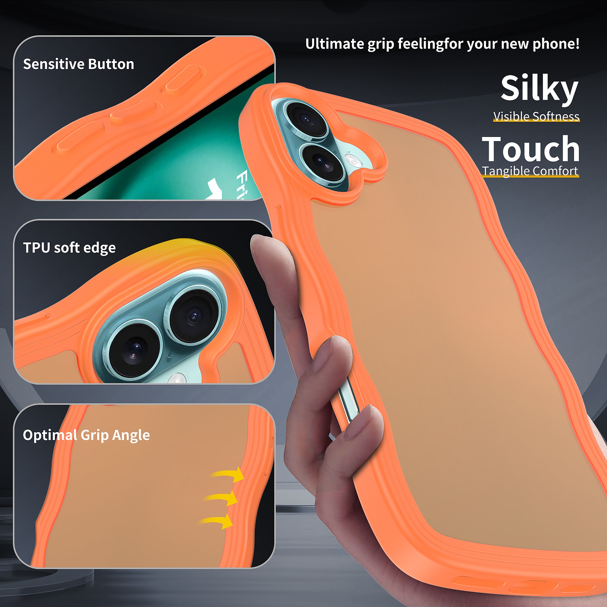 SendaFit Skin-Feel Two-in-One Case for iPhone 16 Plus detail 23
