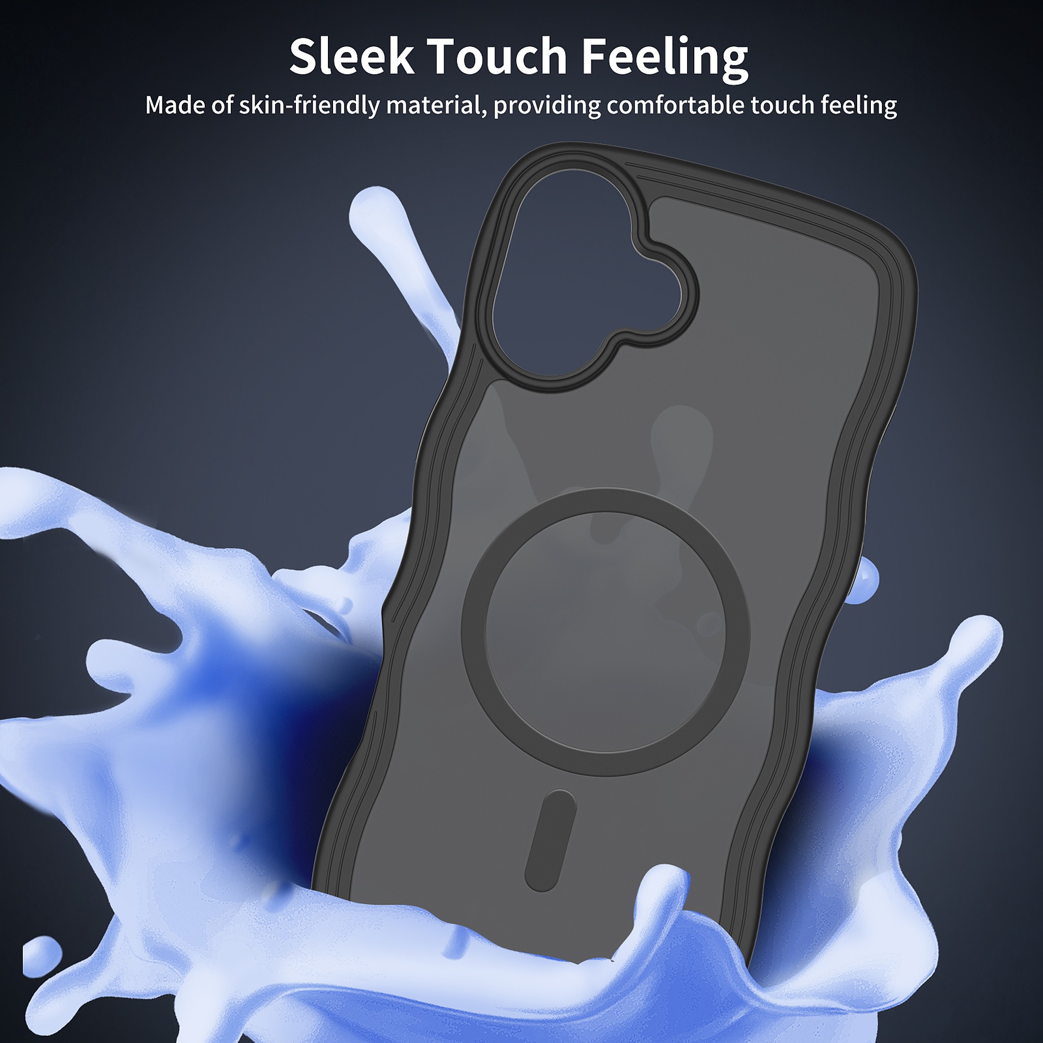 SendaFit Skin-Feel Two-in-One MagSafe Case for iPhone 16 Plus (Orange Accent) detail 17
