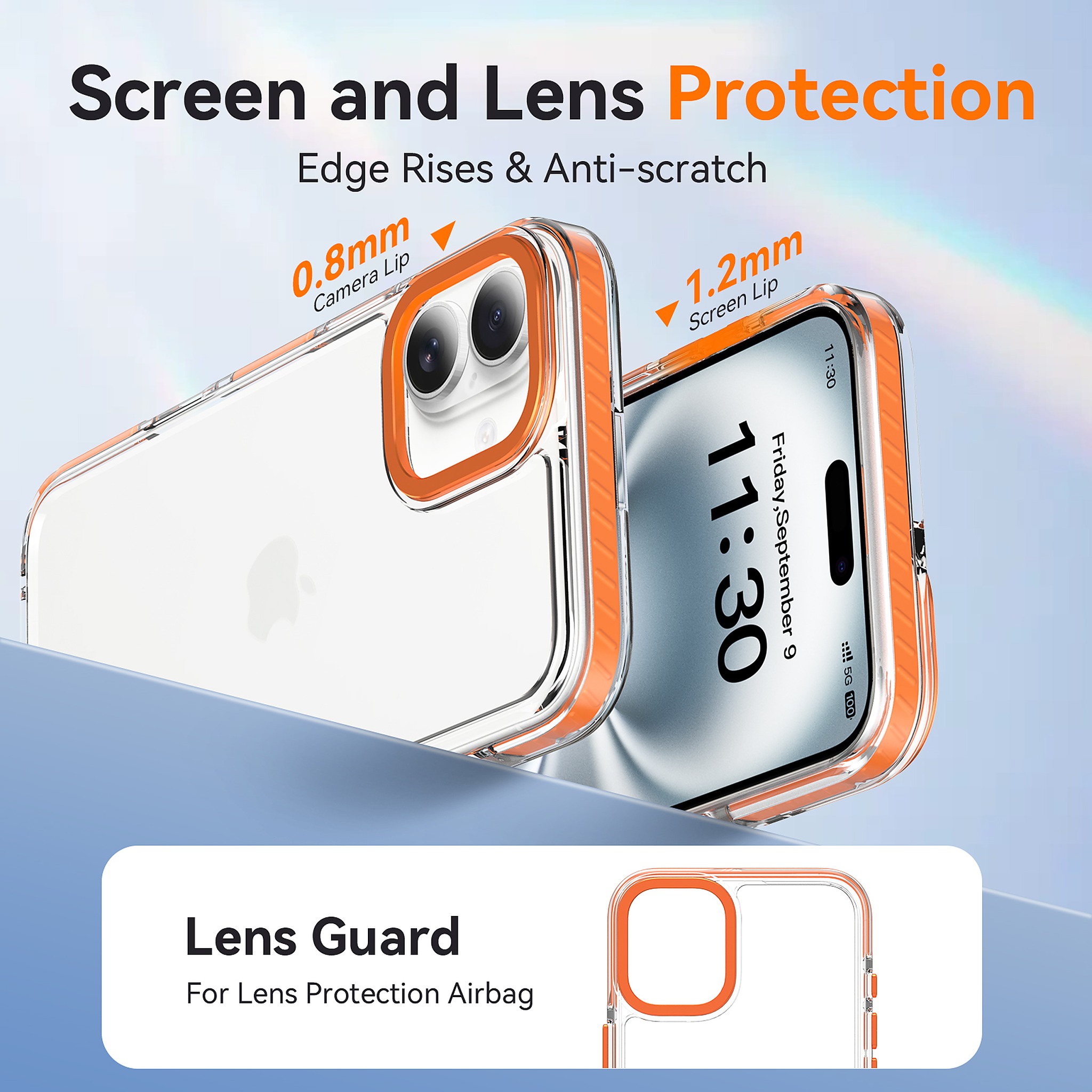 SendaFit Iridescent Two-Tone Case for iPhone 16 Plus detail 12