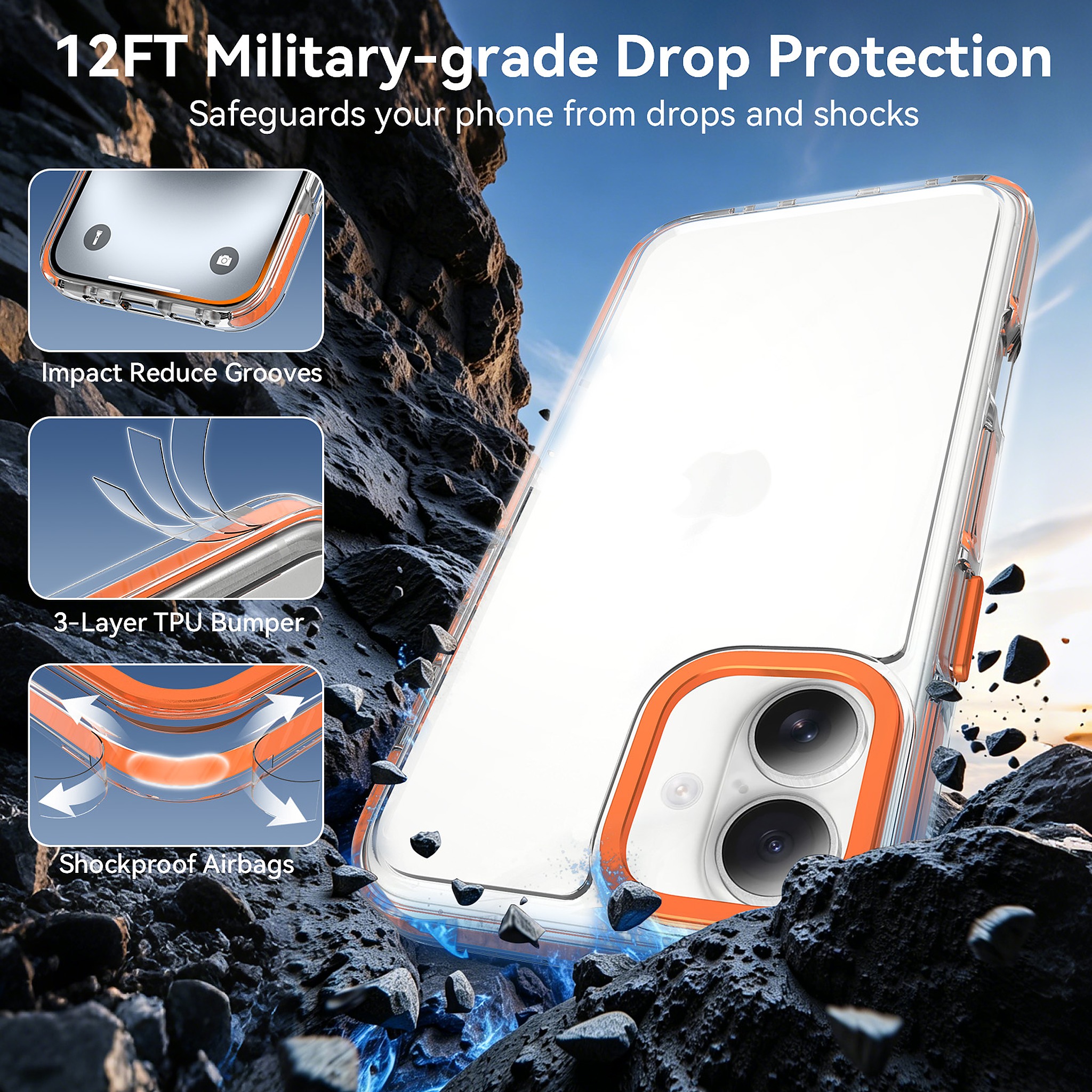 SendaFit Iridescent Two-Tone Case for iPhone 16 Plus detail 13