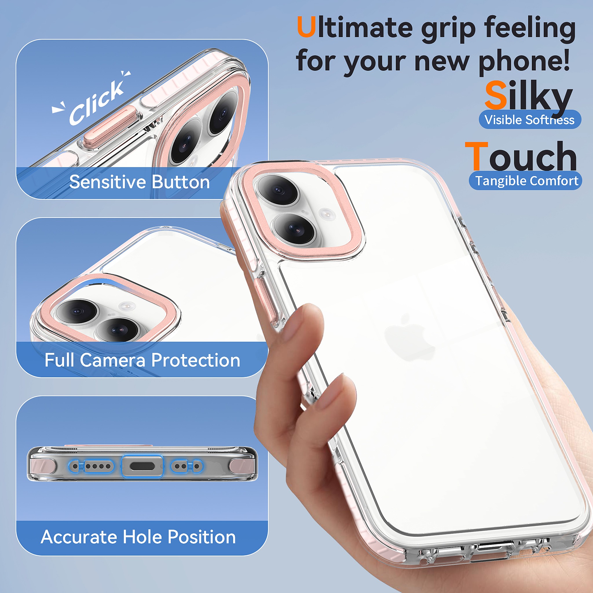 SendaFit Iridescent Two-Tone Case for iPhone 16 Plus detail 16
