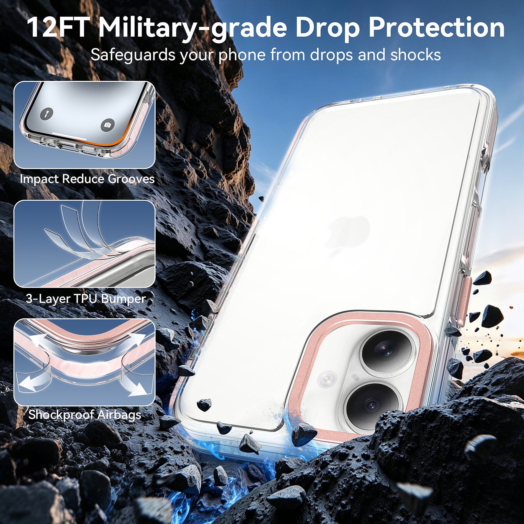 SendaFit Iridescent Two-Tone Case for iPhone 16 Plus detail 19