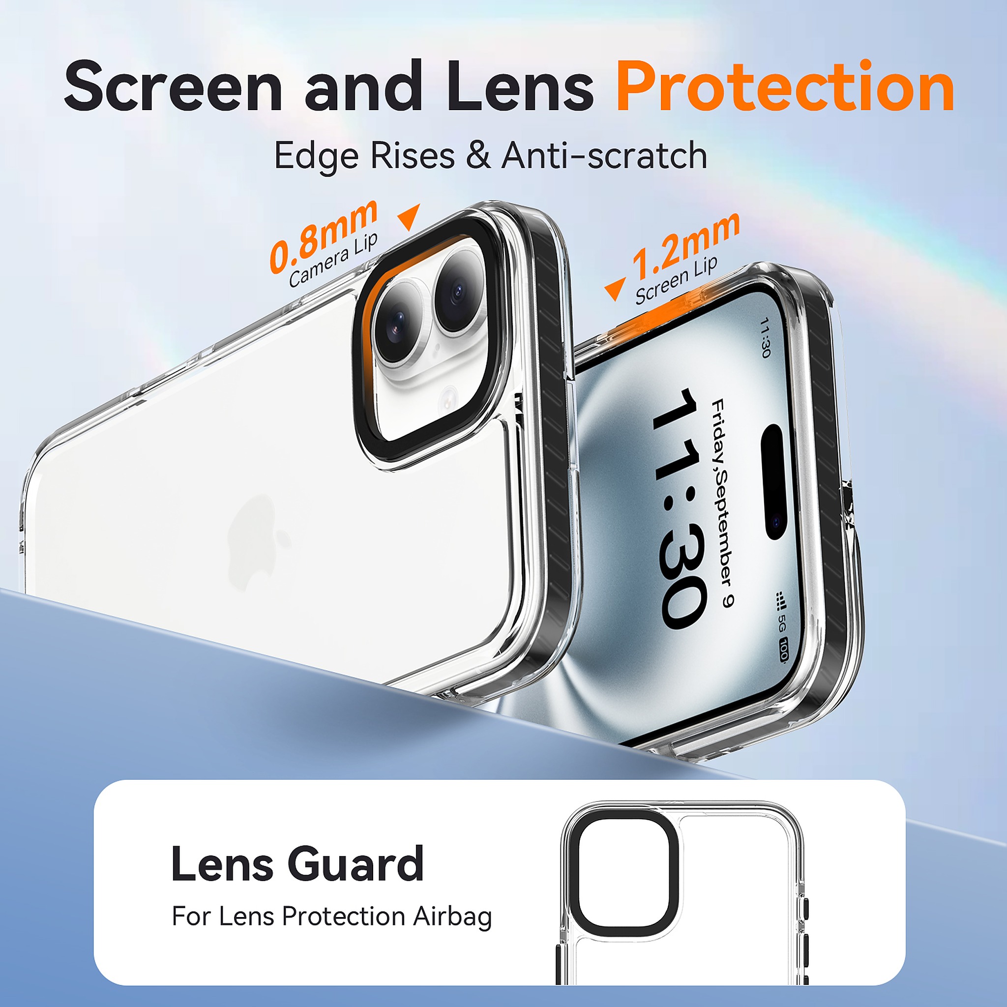 SendaFit Iridescent Two-Tone Case for iPhone 16 Plus detail 23