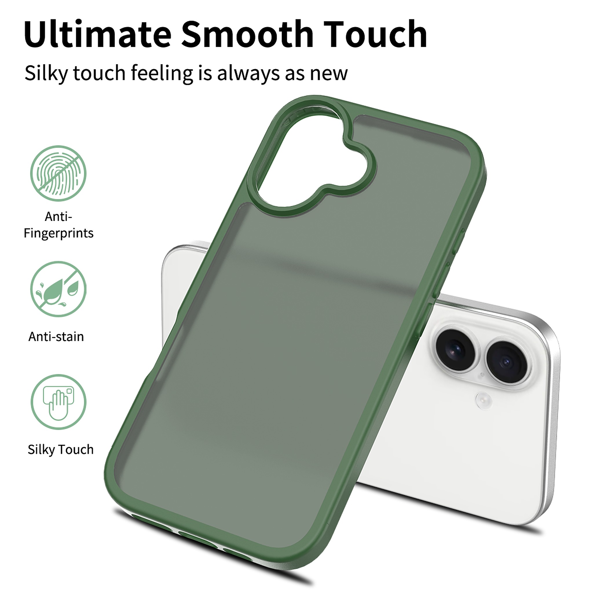 SendaFit Matte Skin-Feel Two-in-One Case for iPhone 17 detail 10